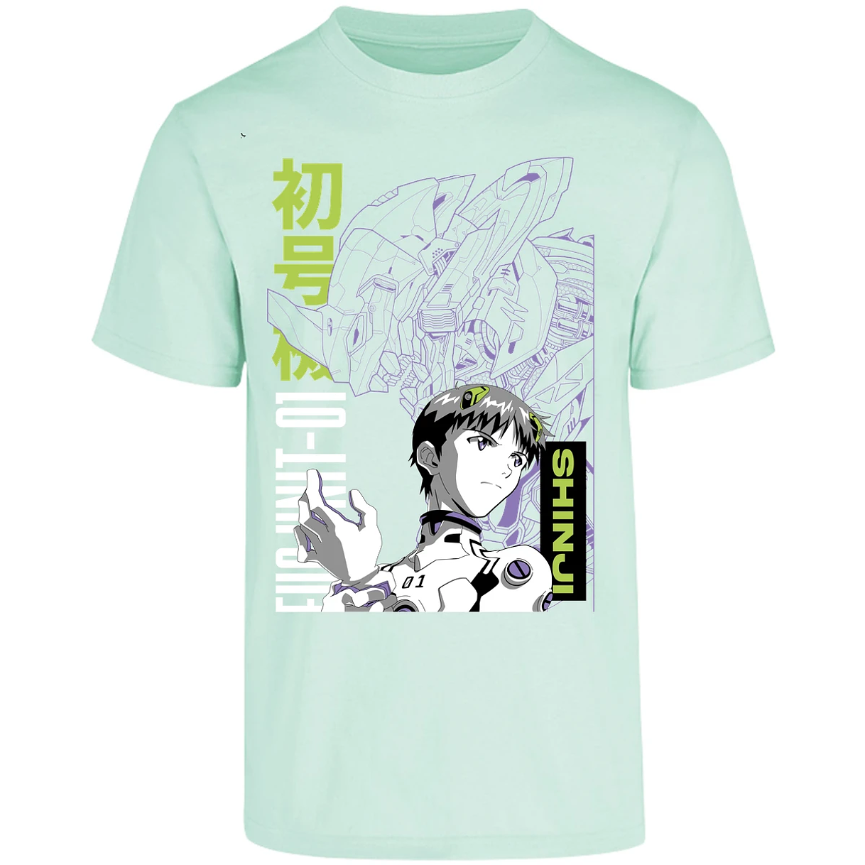 Playera Evangelion Shinji para Adulto 39