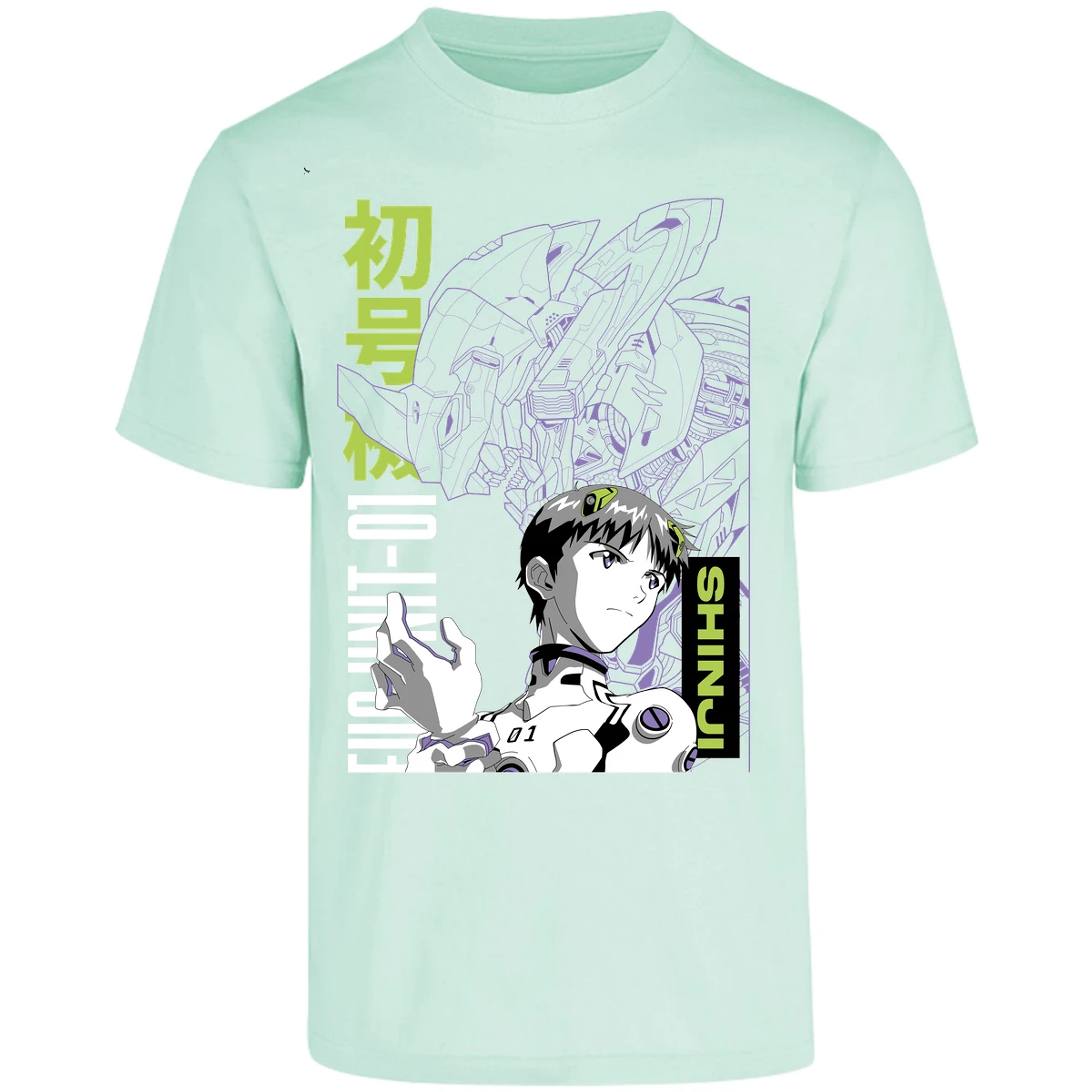 Playera Evangelion Shinji para Adulto 39