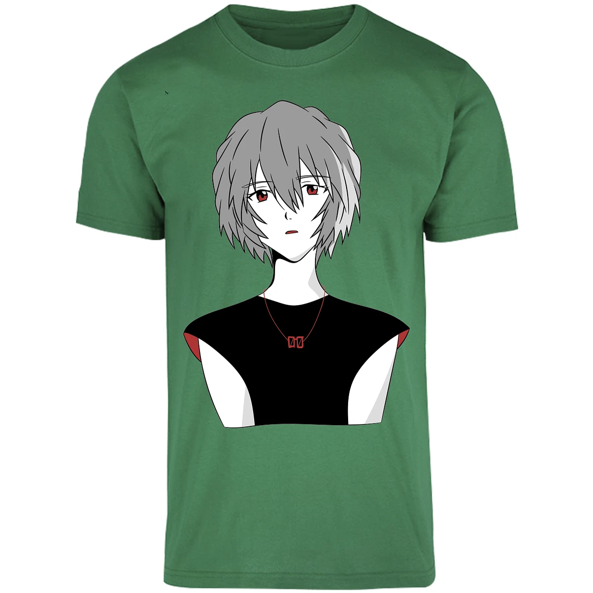 Playera Evangelion Rei Ayanami Simple para Adulto 2
