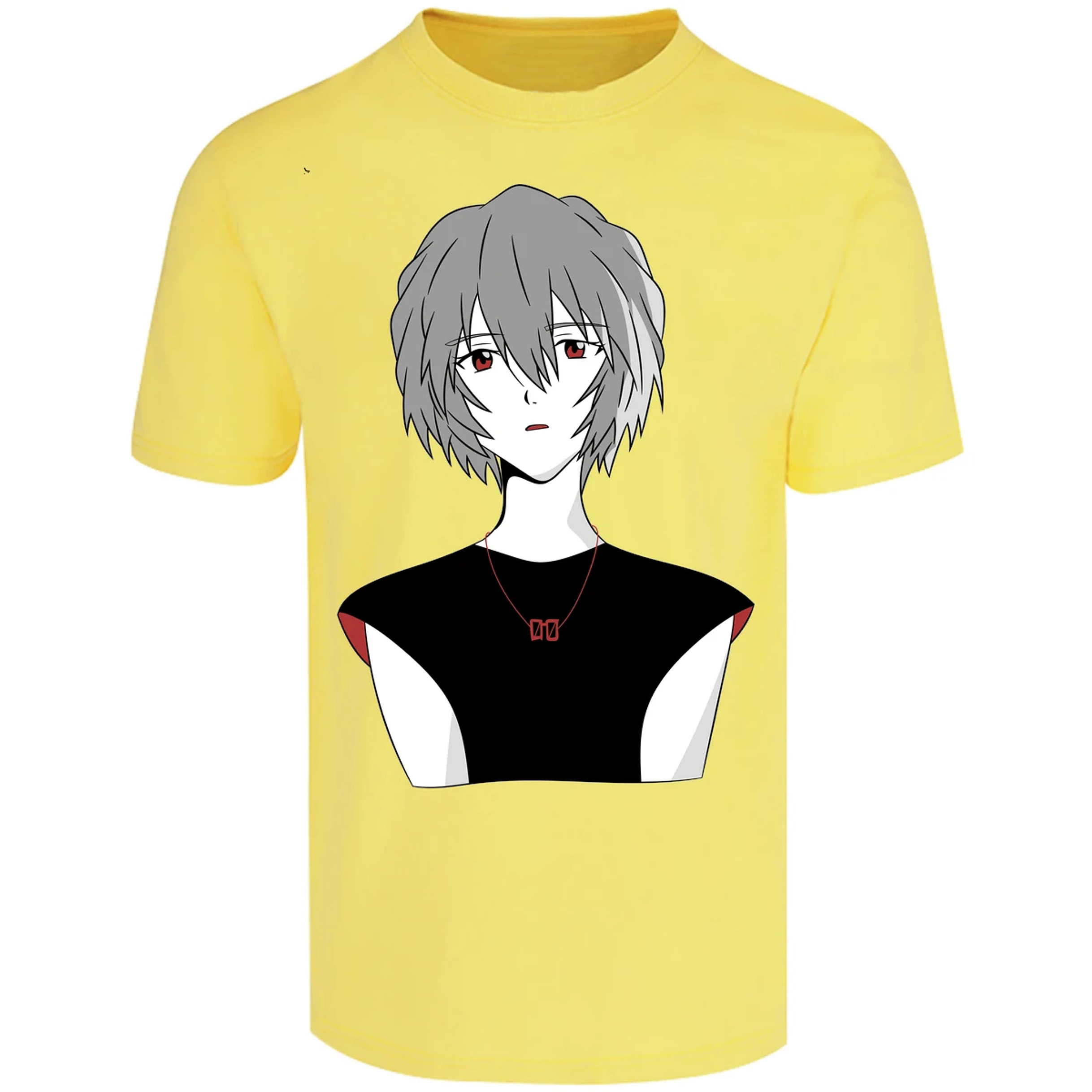 Playera Evangelion Rei Ayanami Simple para Adulto 8