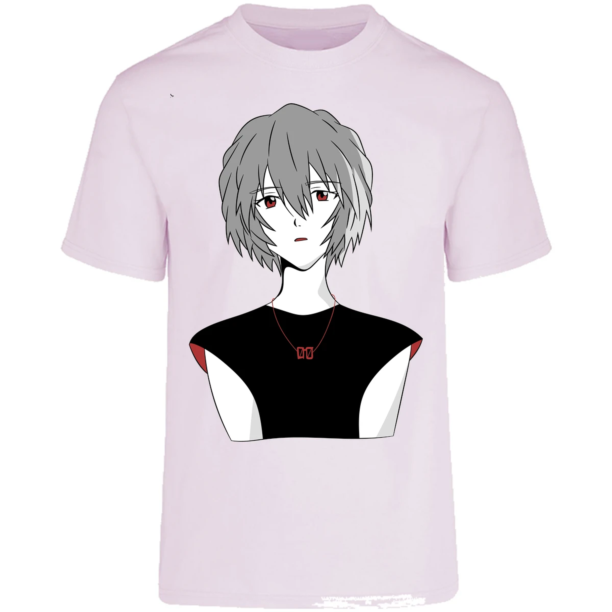 Playera Evangelion Rei Ayanami Simple para Adulto 10