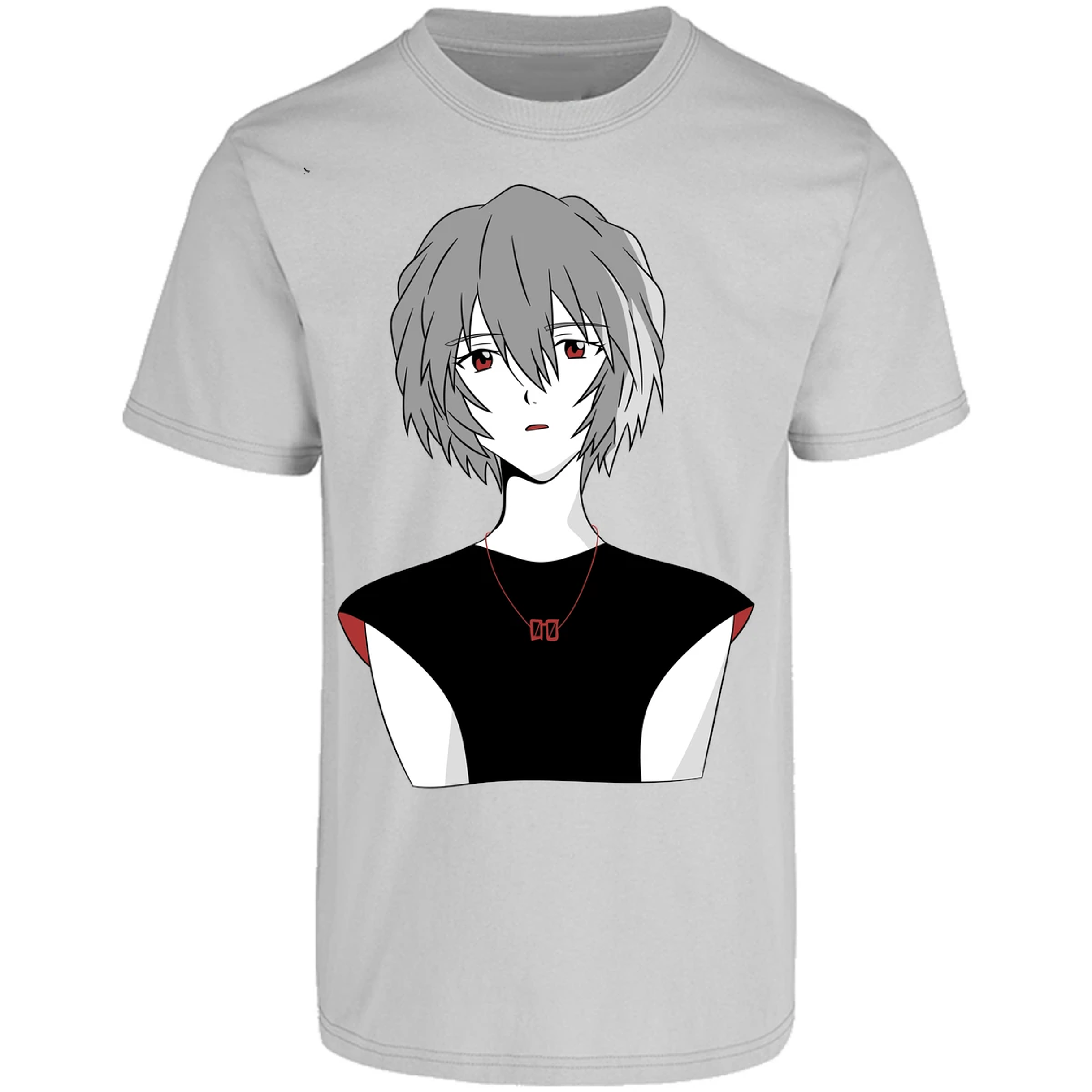 Playera Evangelion Rei Ayanami Simple para Adulto 20