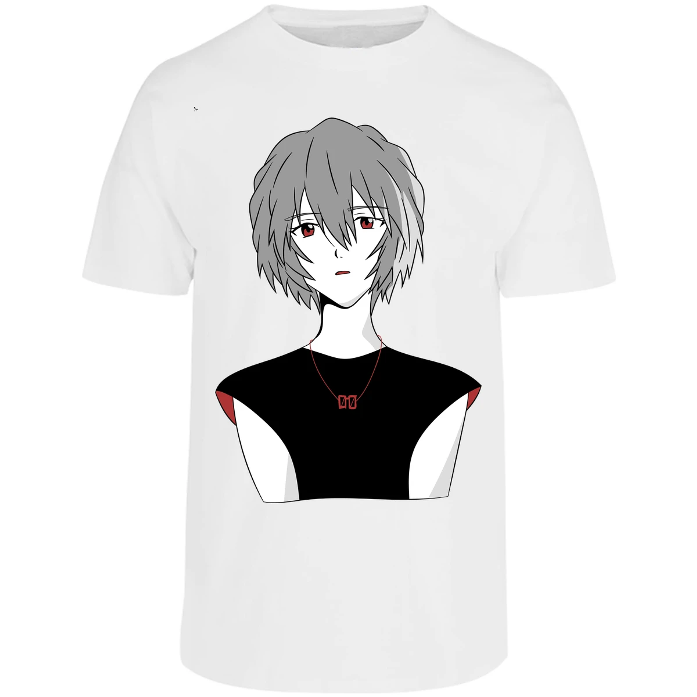 Playera Evangelion Rei Ayanami Simple para Adulto 27