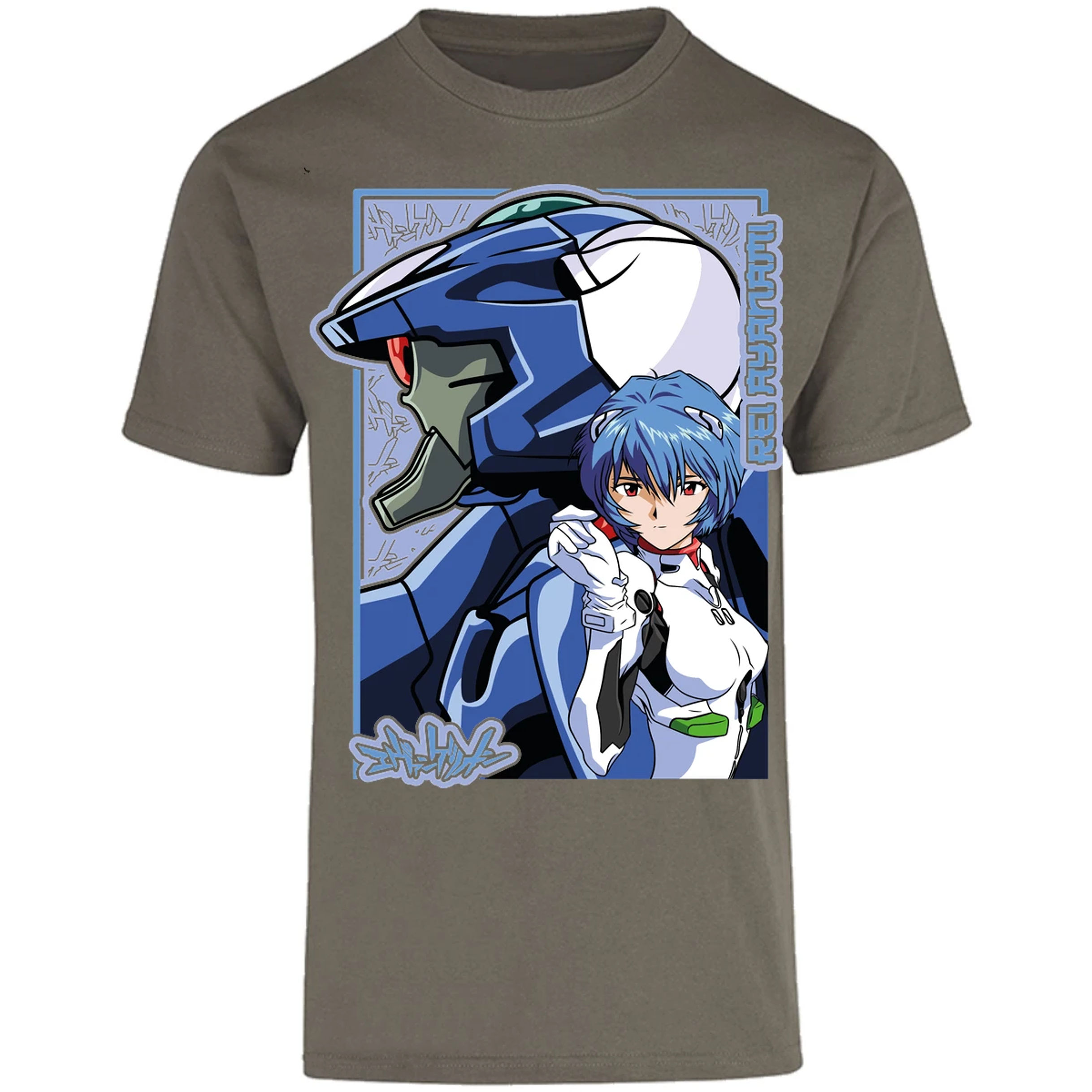 Playera Evangelion Rei Eva 02 para Adulto 8