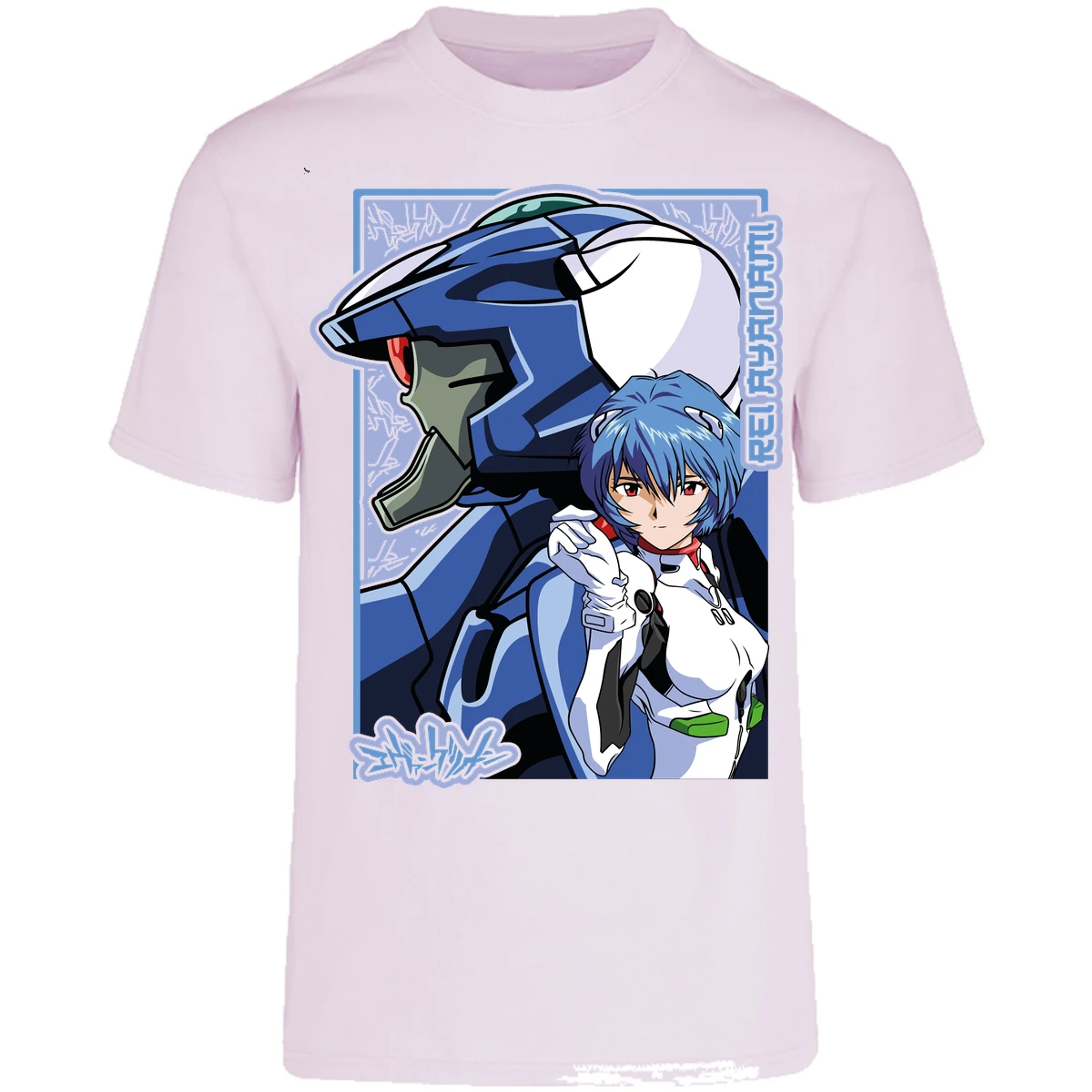 Playera Evangelion Rei Eva 02 para Adulto 38