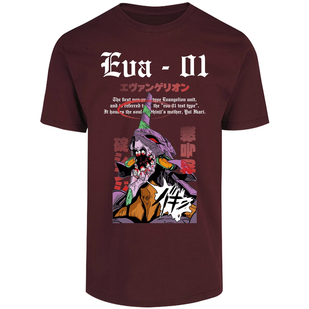 Playera Evangelion Anime Eva para Adulto 6