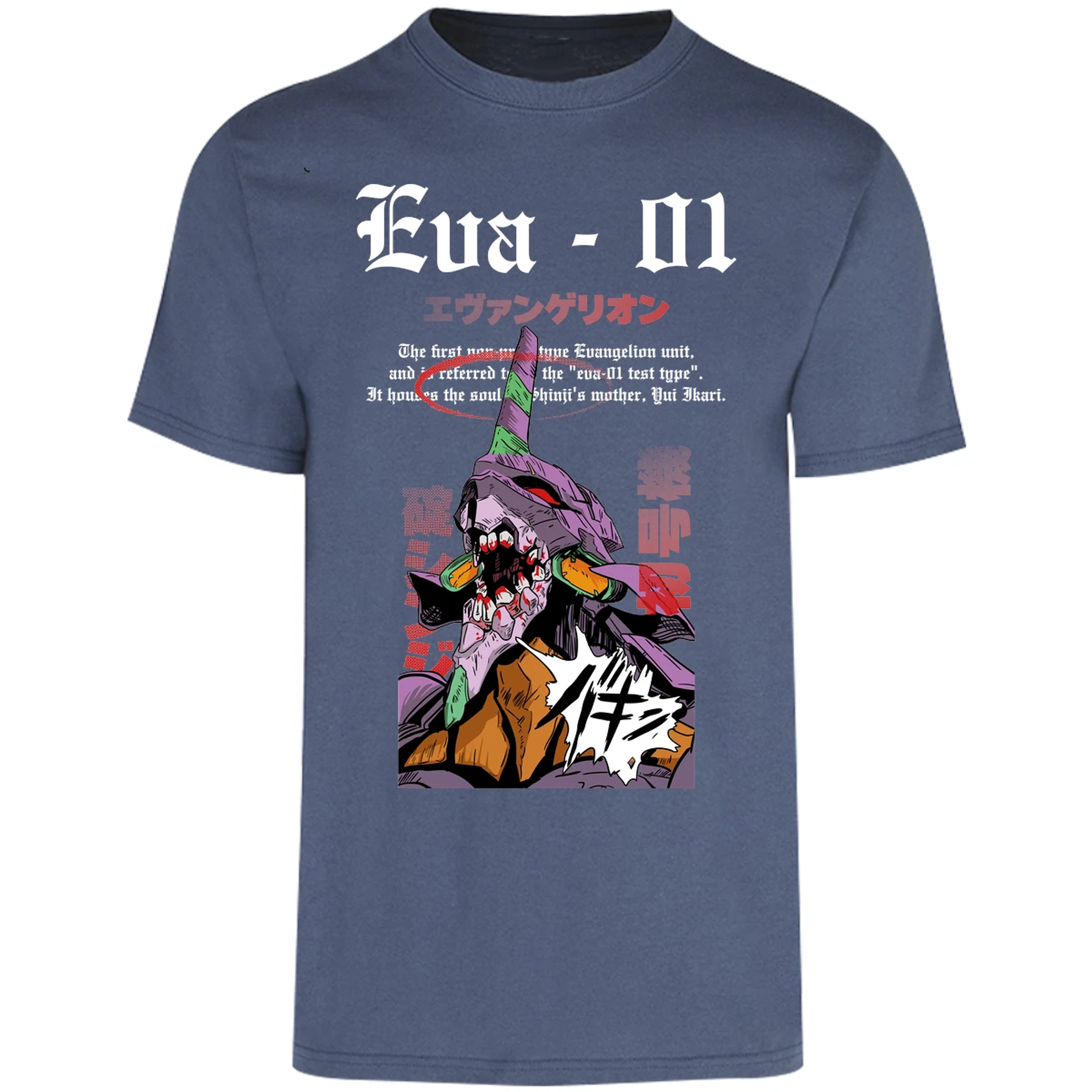 Playera Evangelion Anime Eva para Adulto 7