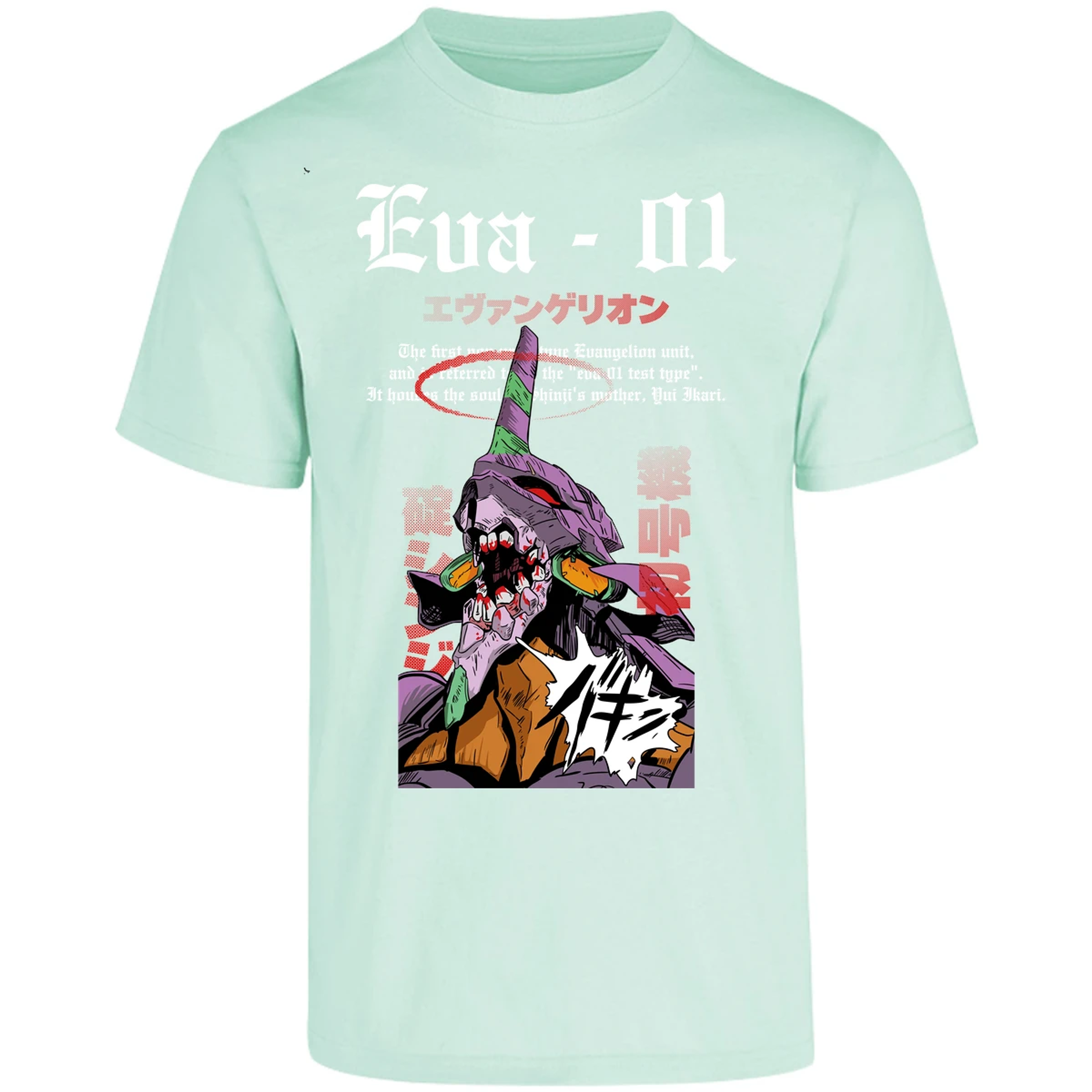 Playera Evangelion Anime Eva para Adulto 9