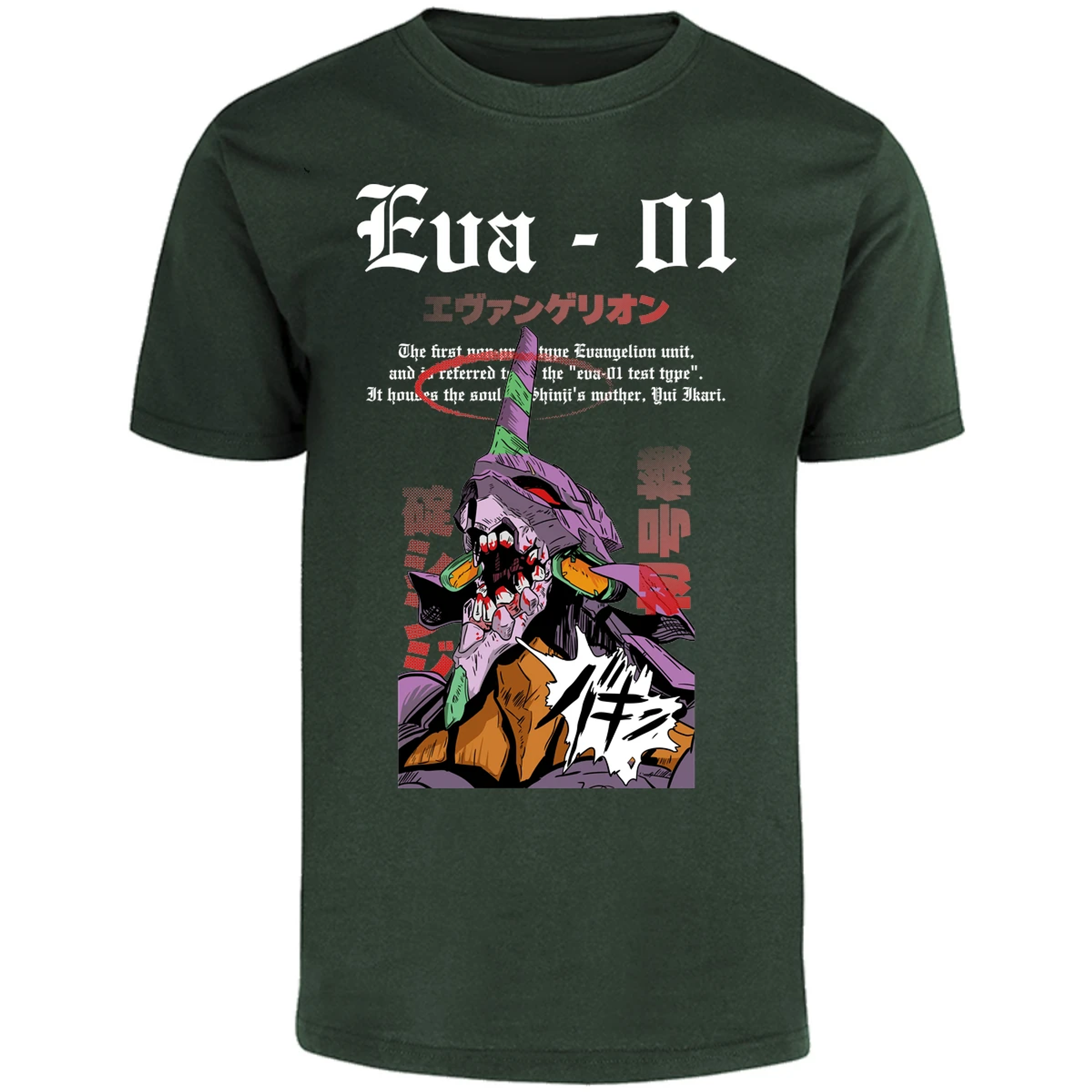 Playera Evangelion Anime Eva para Adulto 10