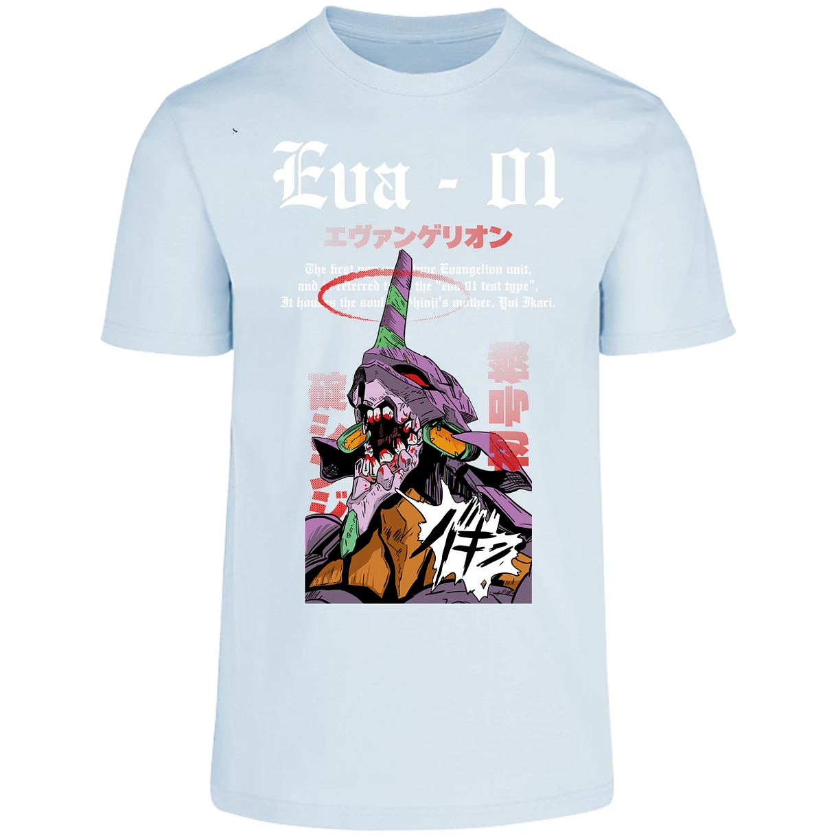 Playera Evangelion Anime Eva para Adulto 12