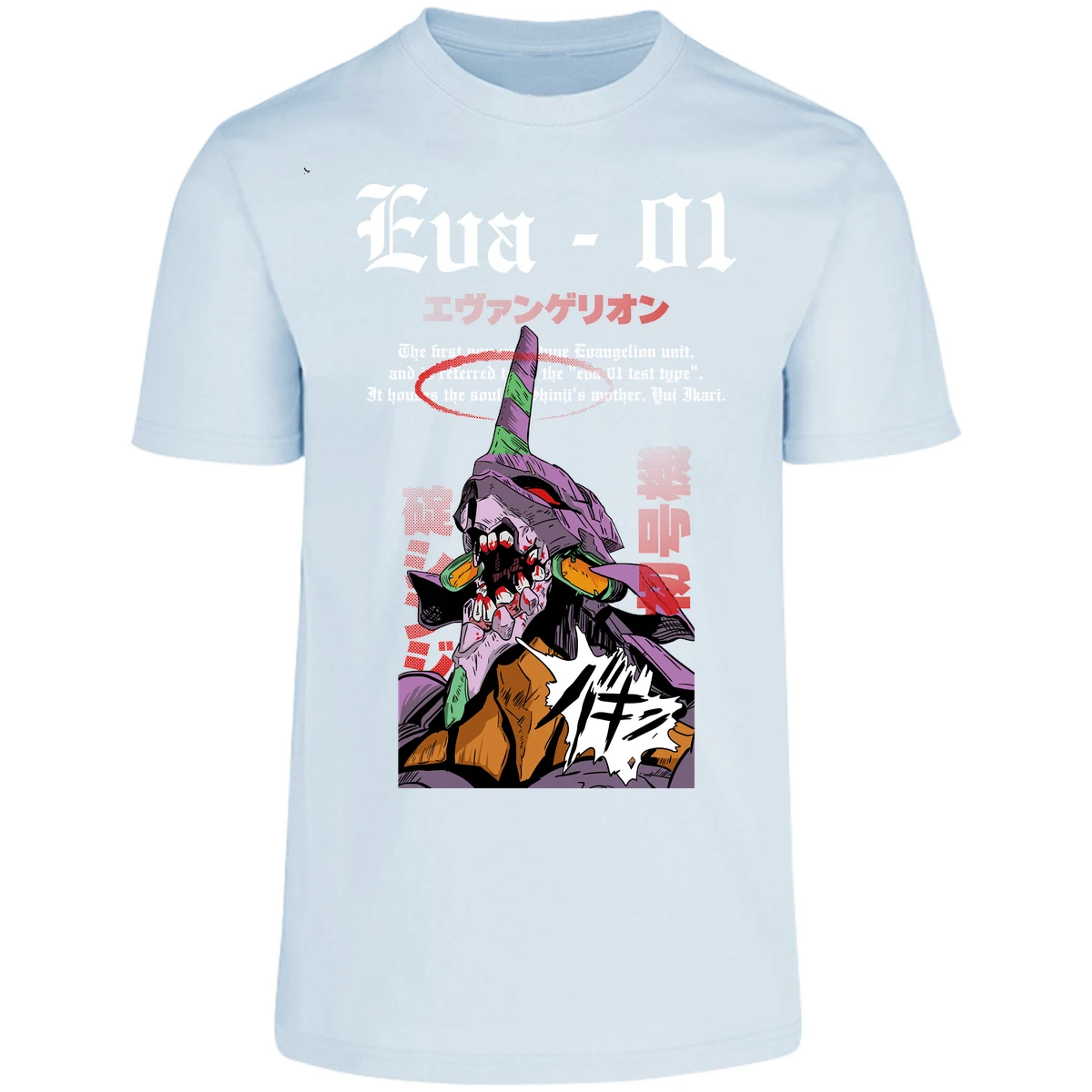 Playera Evangelion Anime Eva para Adulto 12