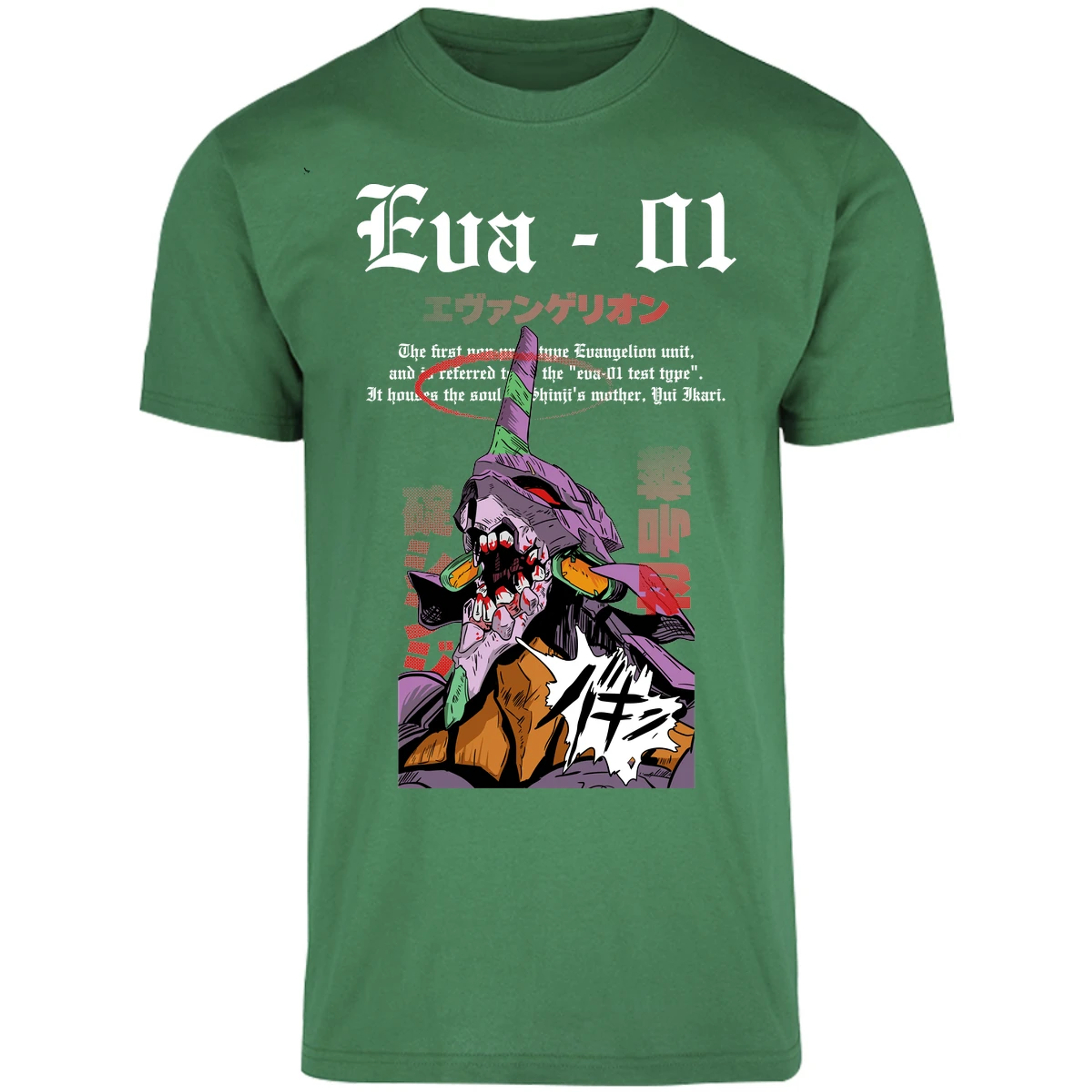Playera Evangelion Anime Eva para Adulto 13
