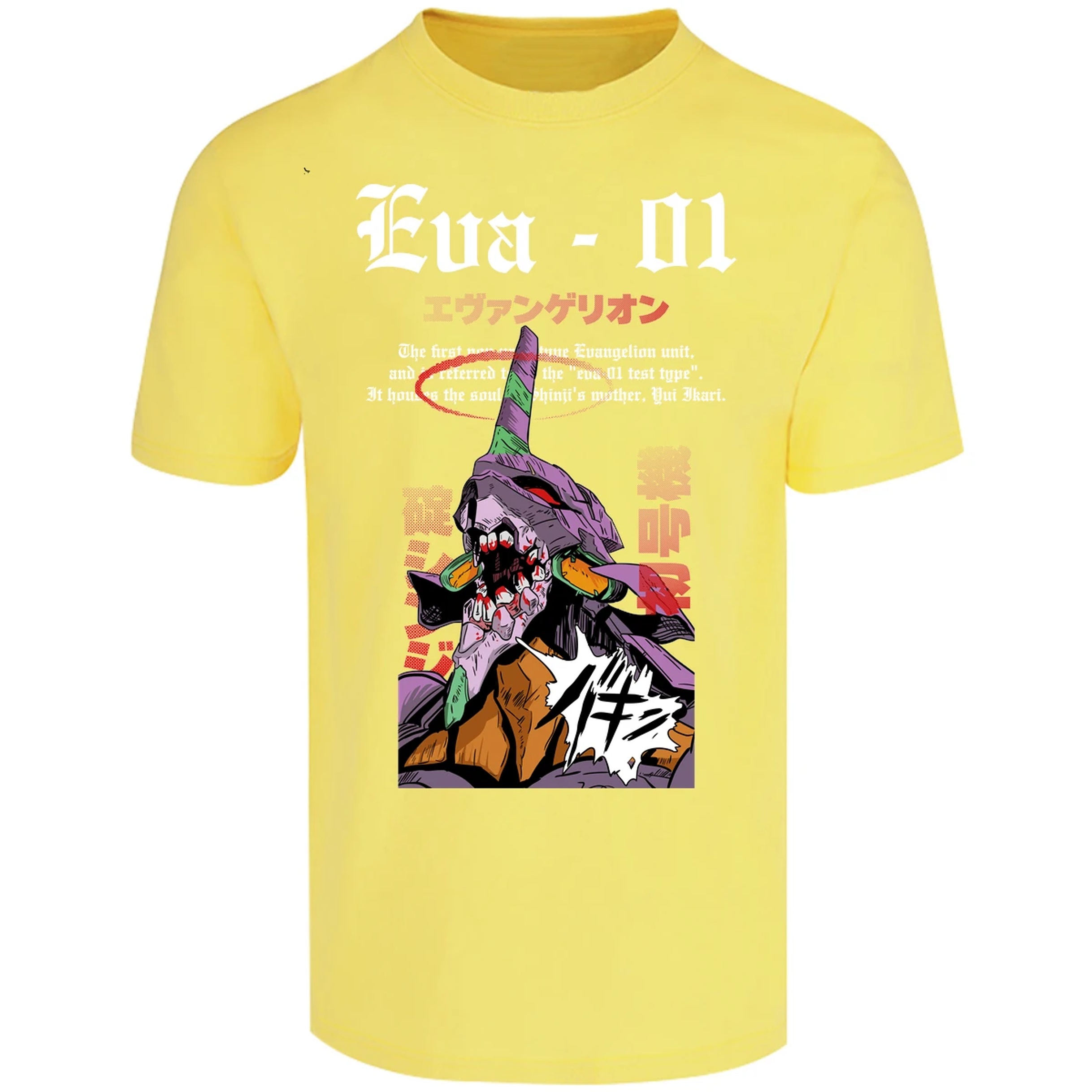 Playera Evangelion Anime Eva para Adulto 15