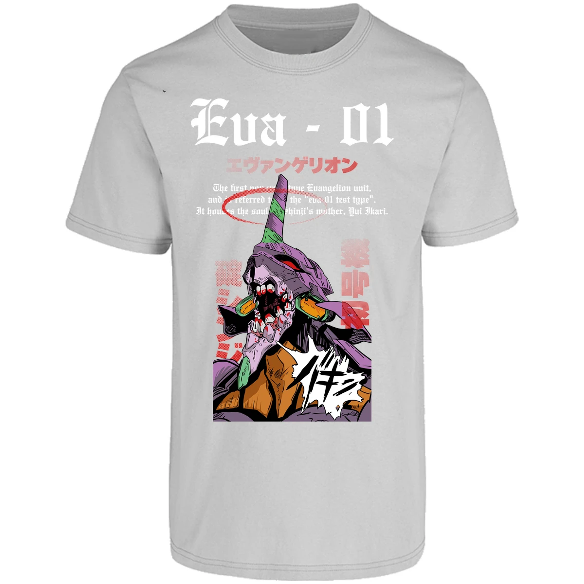 Playera Evangelion Anime Eva para Adulto 17