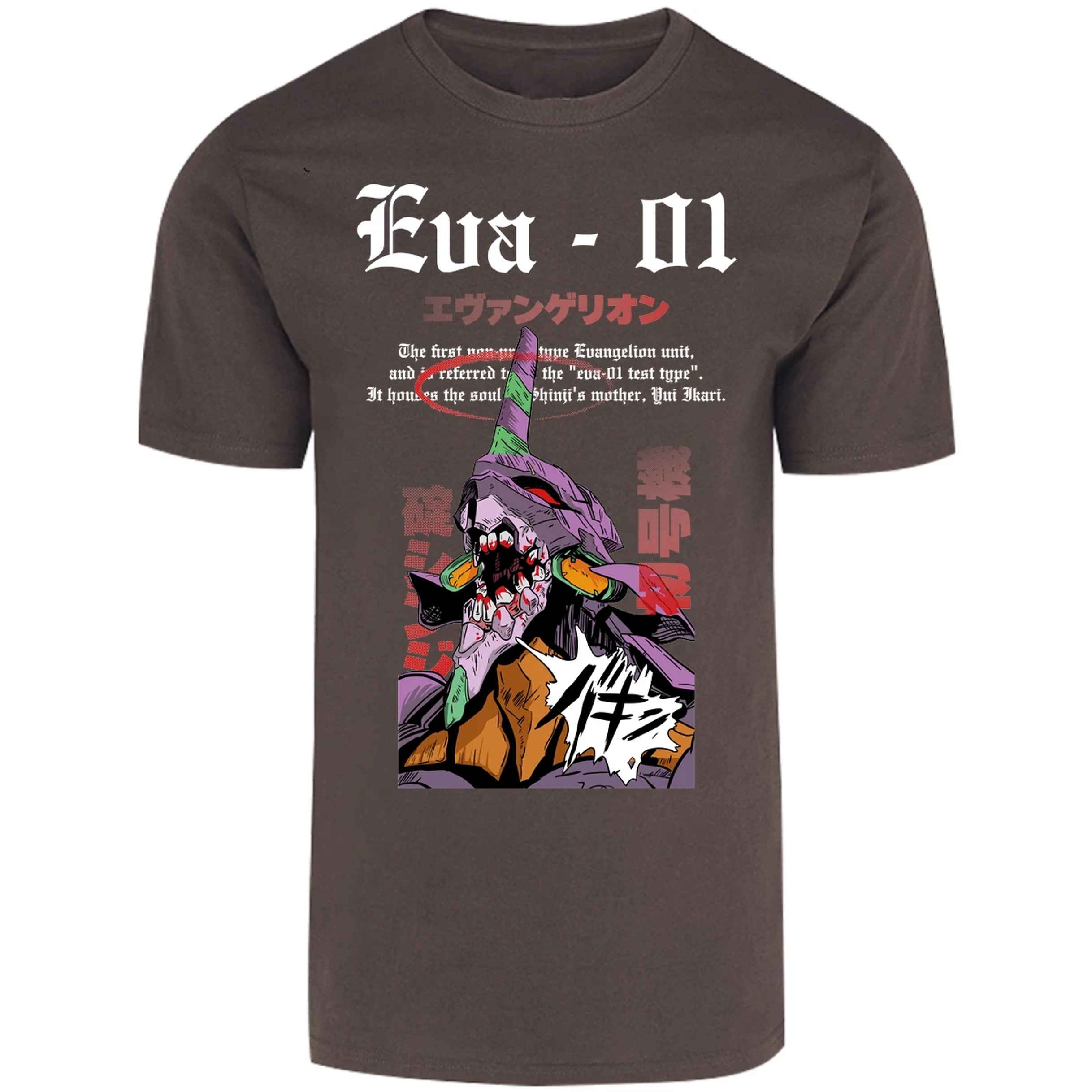 Playera Evangelion Anime Eva para Adulto 18