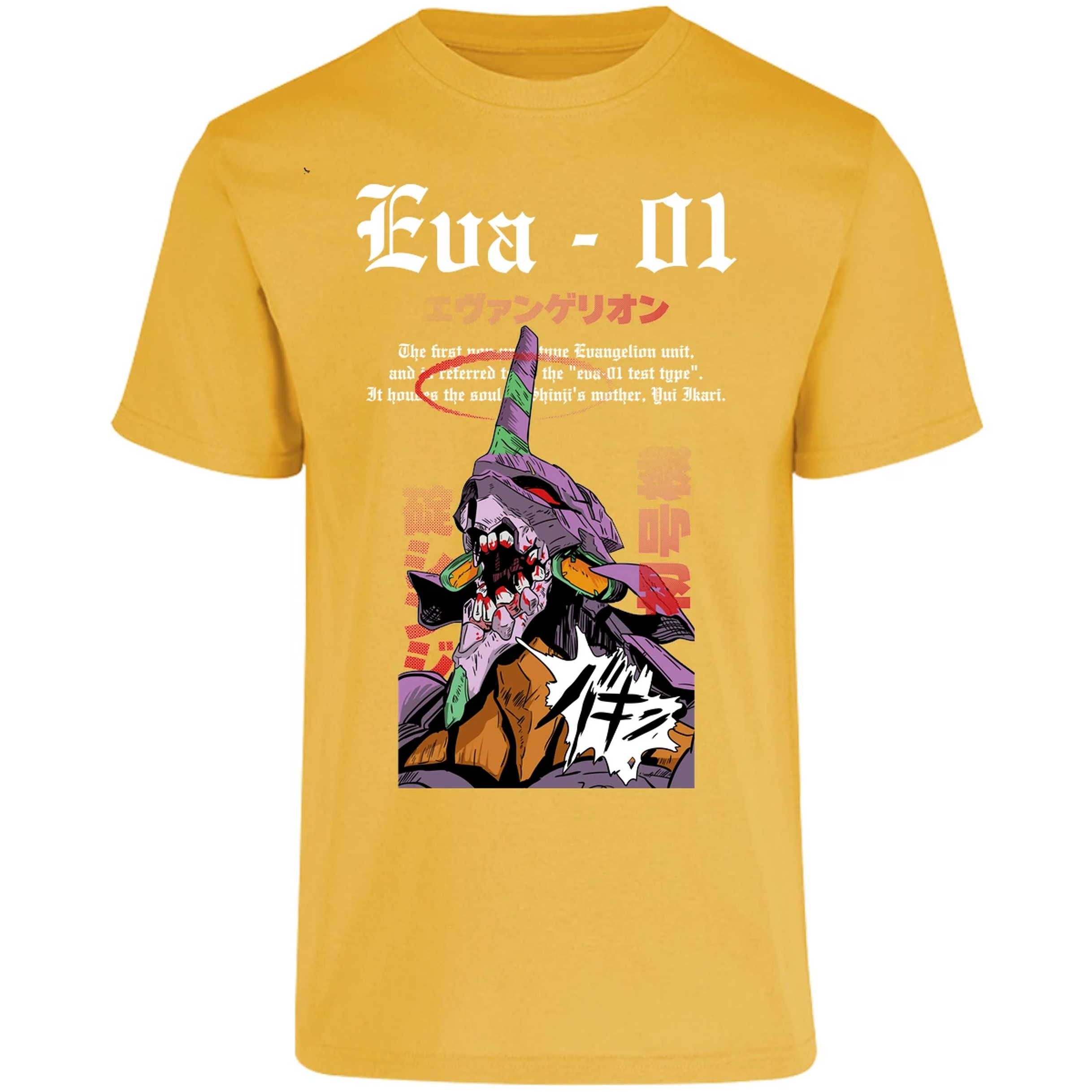 Playera Evangelion Anime Eva para Adulto 27
