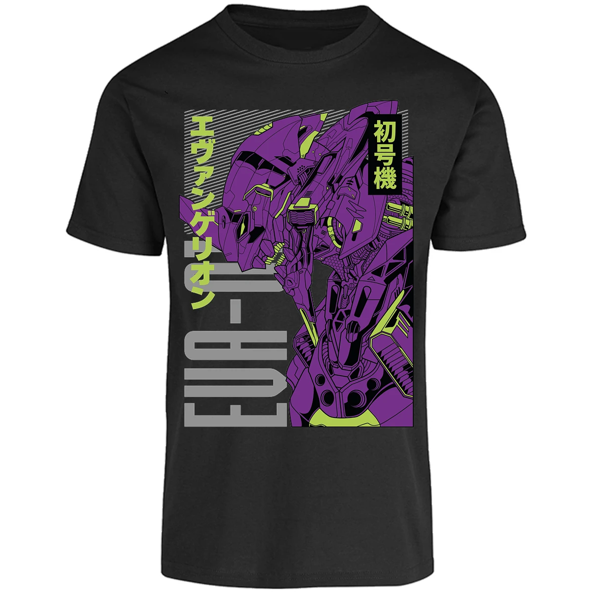 Playera Evangelion Eva 01 Anime para Adulto 35