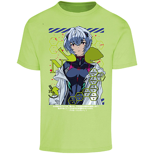 Playera Evangelion Rei Ayanami para Adulto