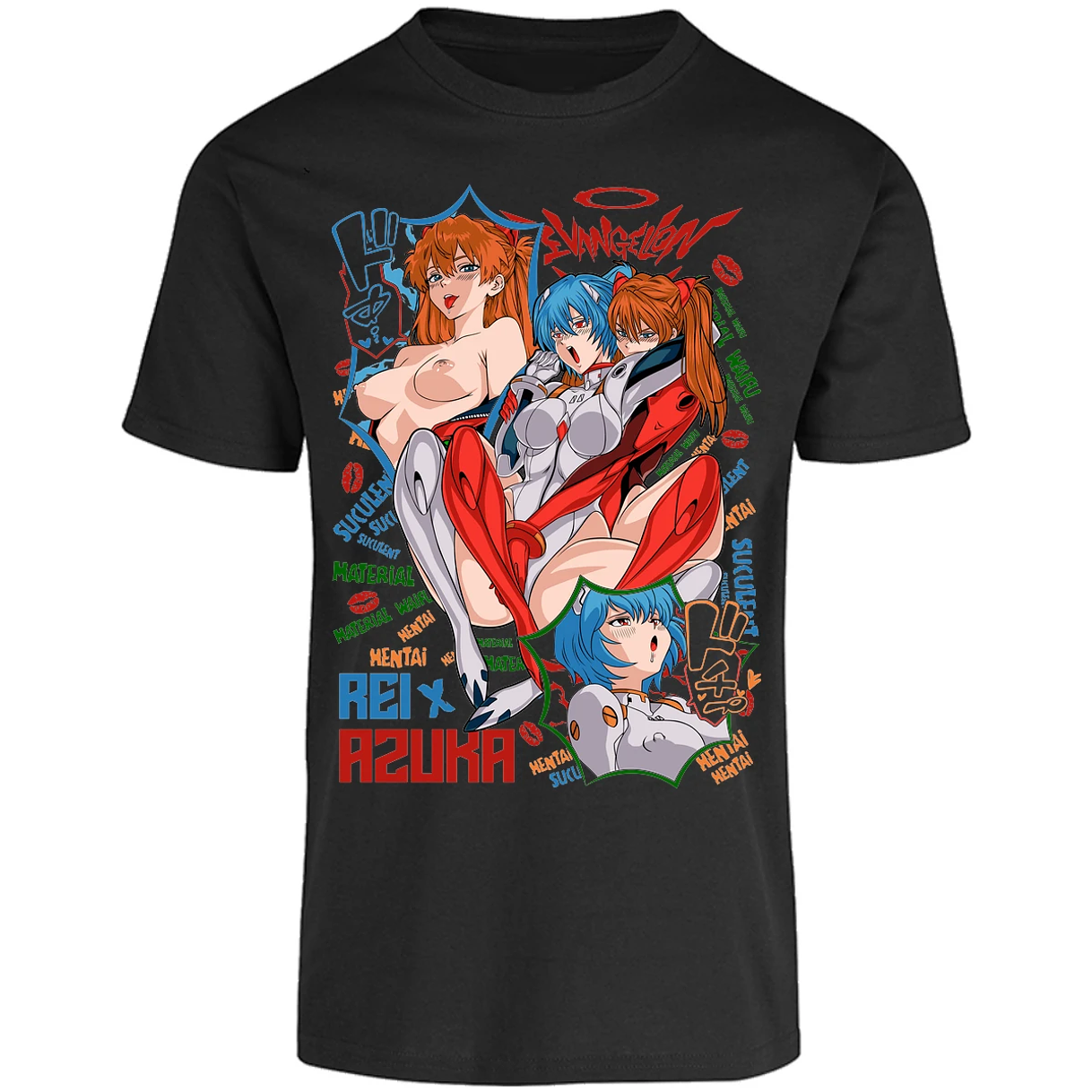 Playera Evangelion Evangelion H para Adulto 46