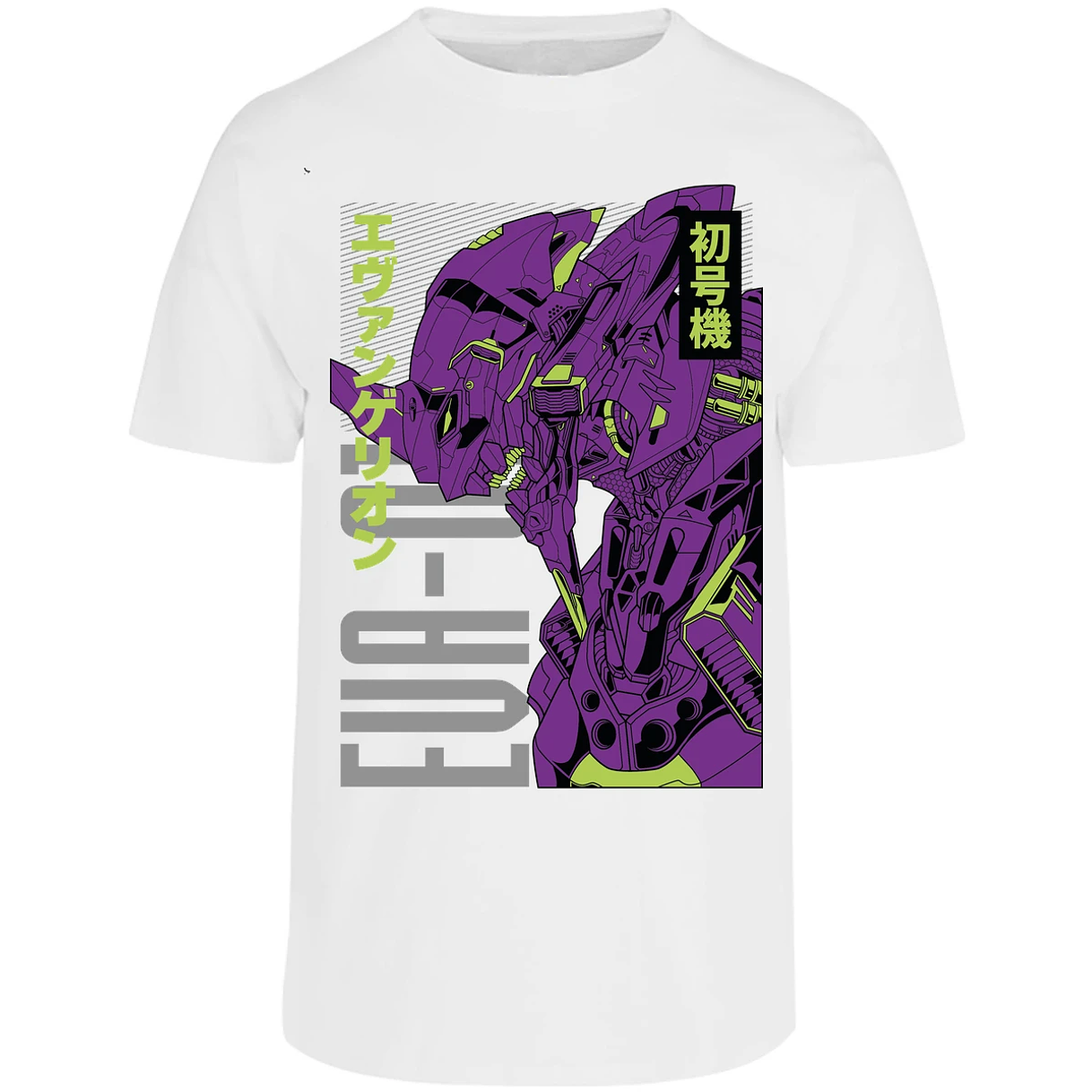 Playera Evangelion Eva 01 Anime para Adulto 4