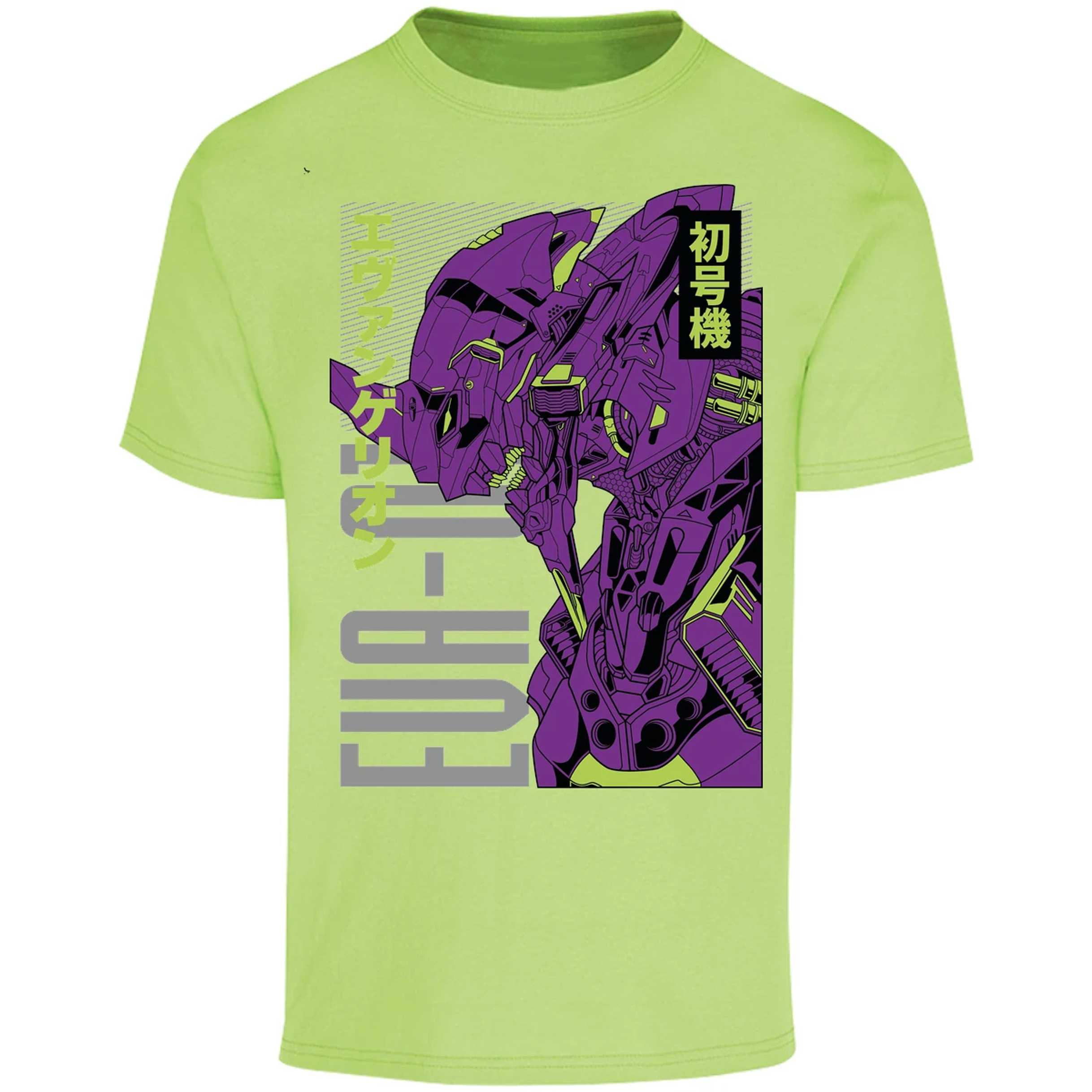 Playera Evangelion Eva 01 Anime para Adulto 14