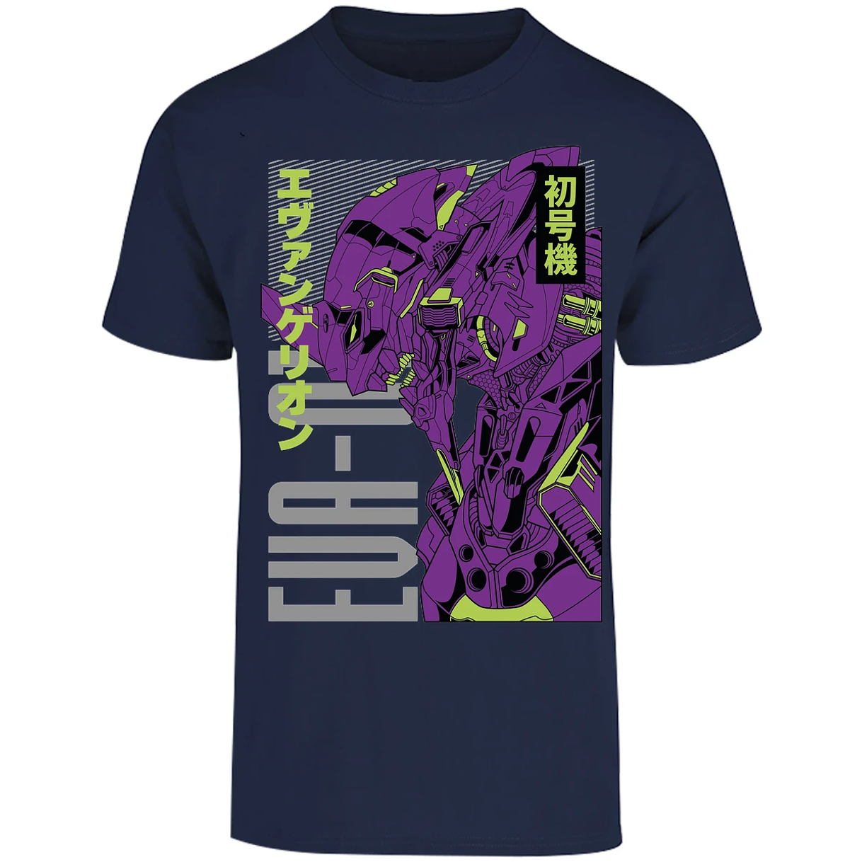 Playera Evangelion Eva 01 Anime para Adulto 18