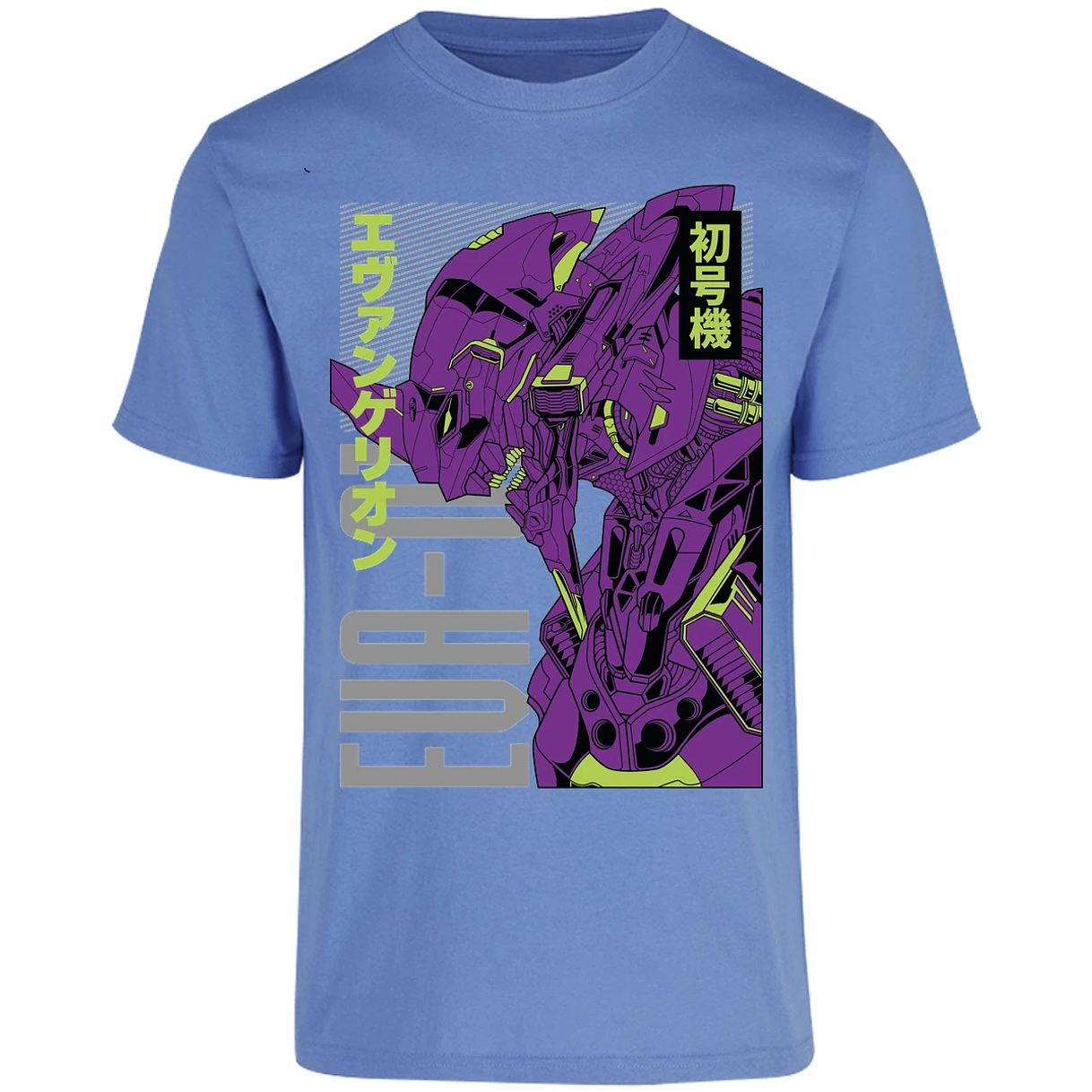 Playera Evangelion Eva 01 Anime para Adulto 25