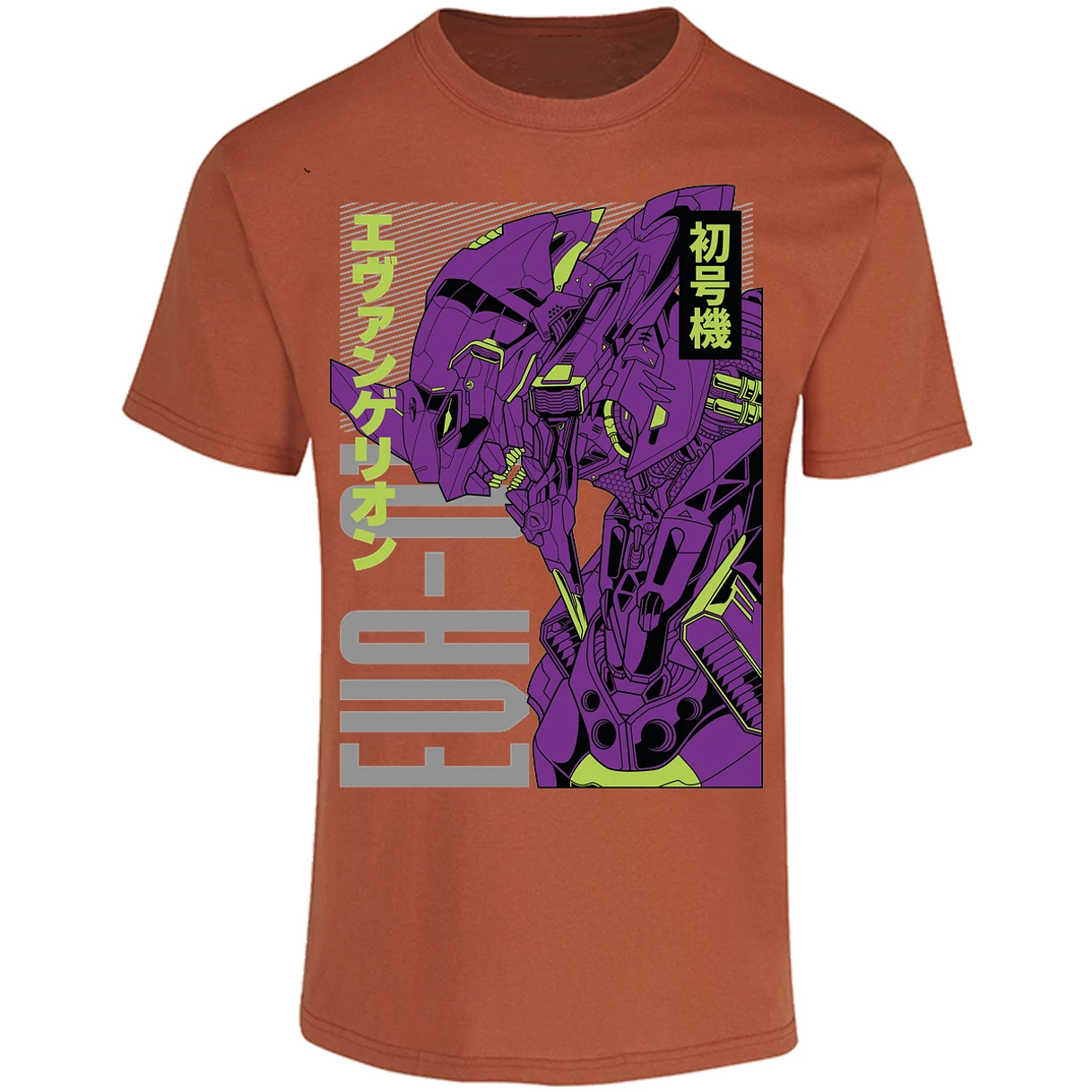 Playera Evangelion Eva 01 Anime para Adulto 27