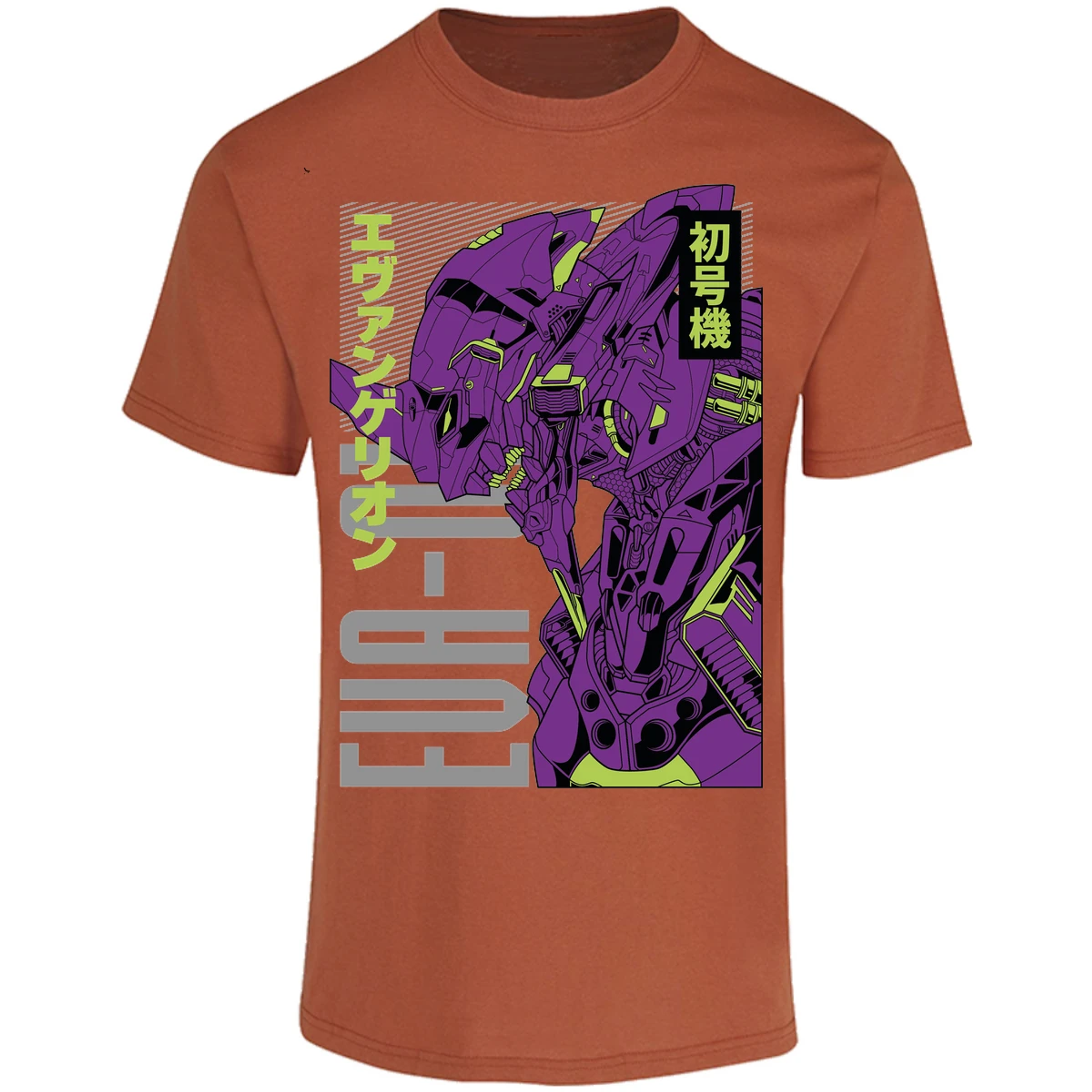 Playera Evangelion Eva 01 Anime para Adulto 27