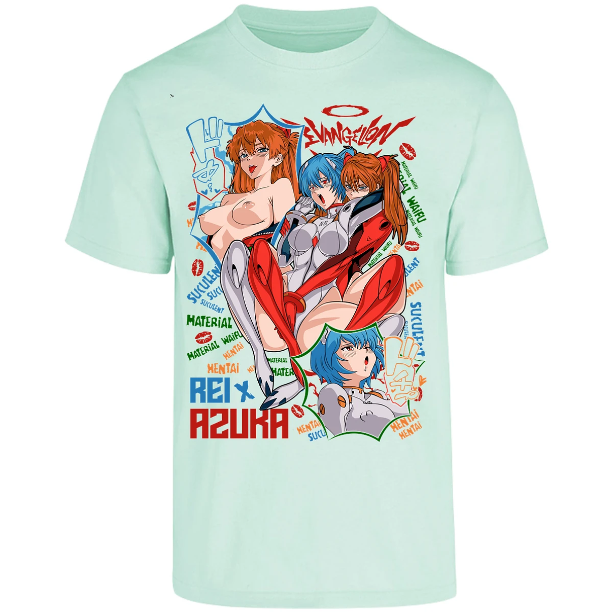 Playera Evangelion Evangelion H para Adulto 2