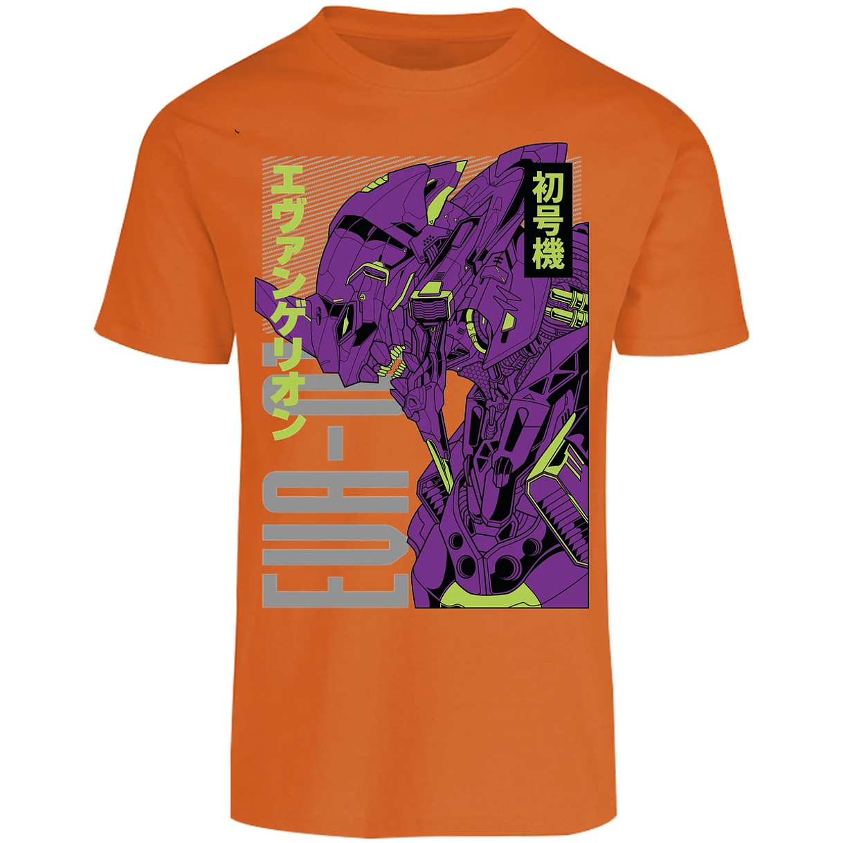 Playera Evangelion Eva 01 Anime para Adulto 41