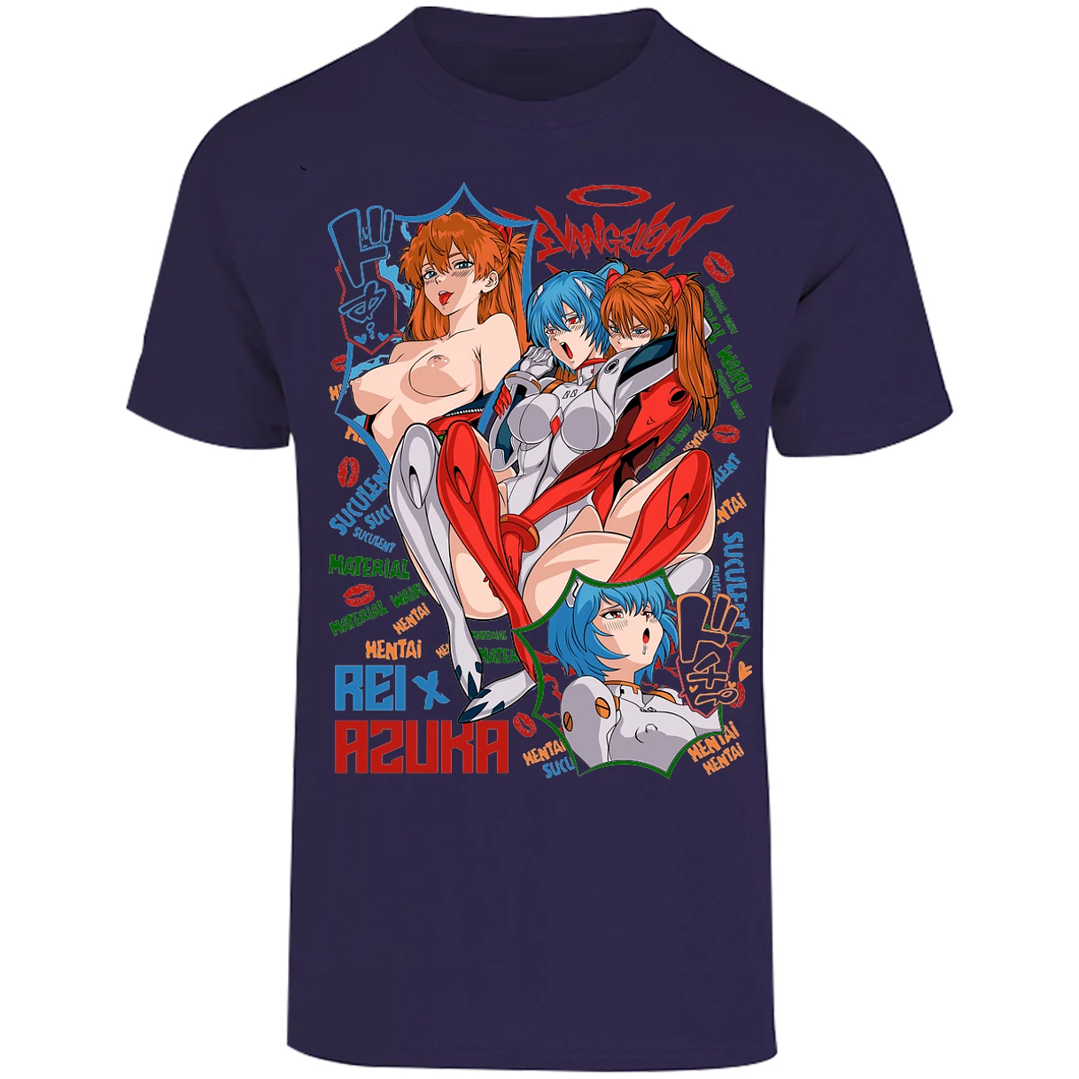 Playera Evangelion Evangelion H para Adulto 17