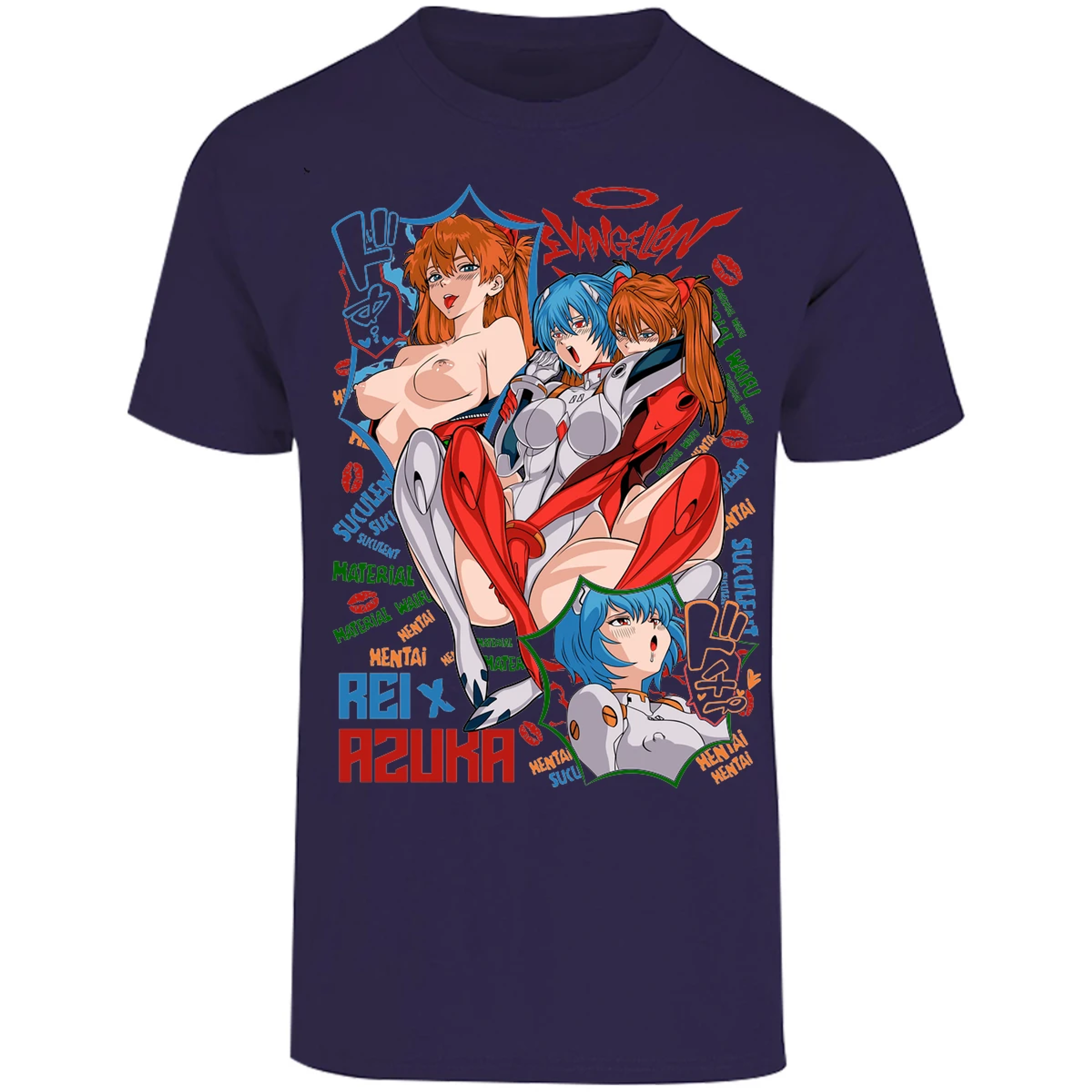 Playera Evangelion Evangelion H para Adulto 17