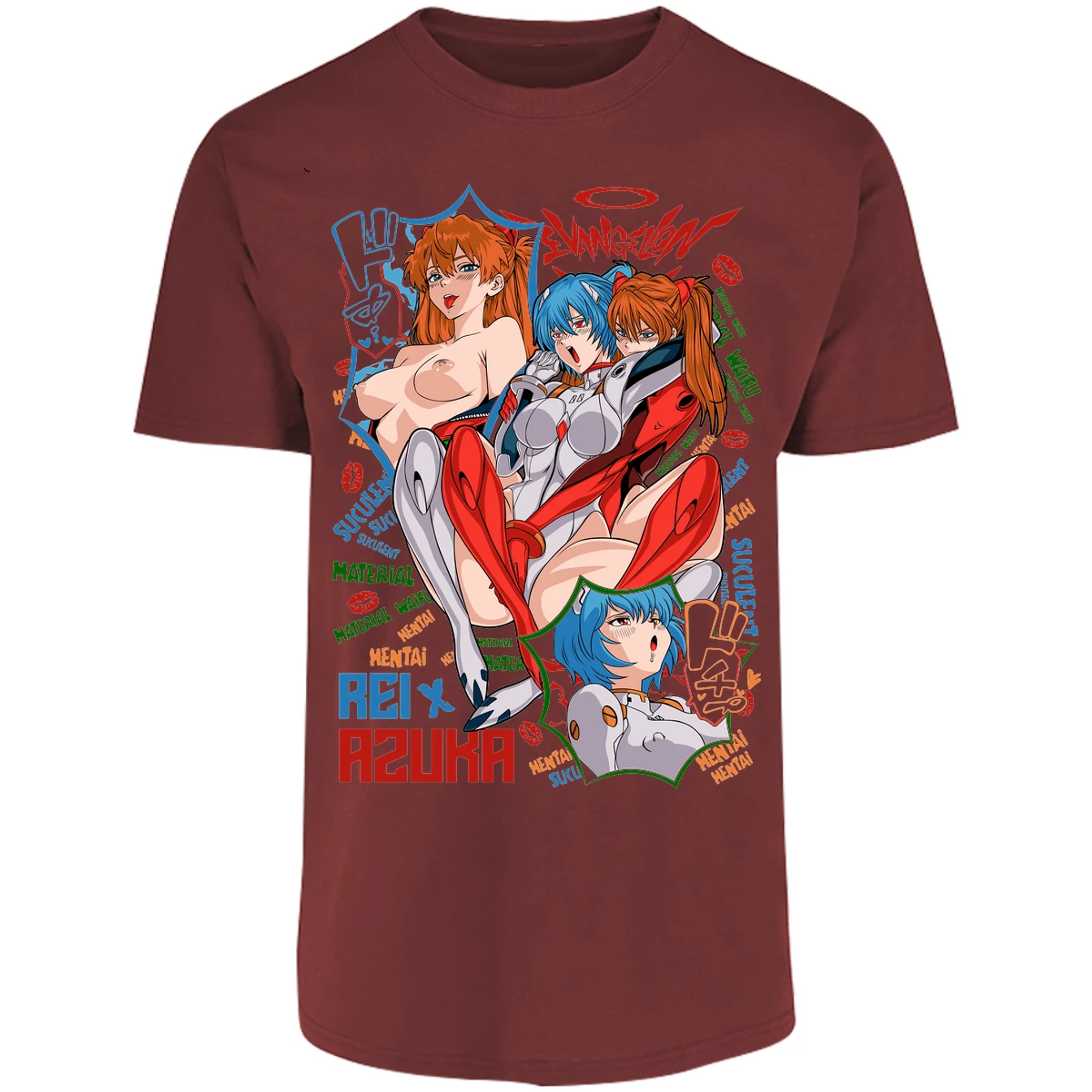 Playera Evangelion Evangelion H para Adulto 35