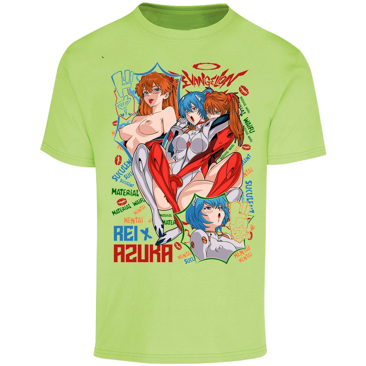 Playera Evangelion Evangelion H para Adulto 37