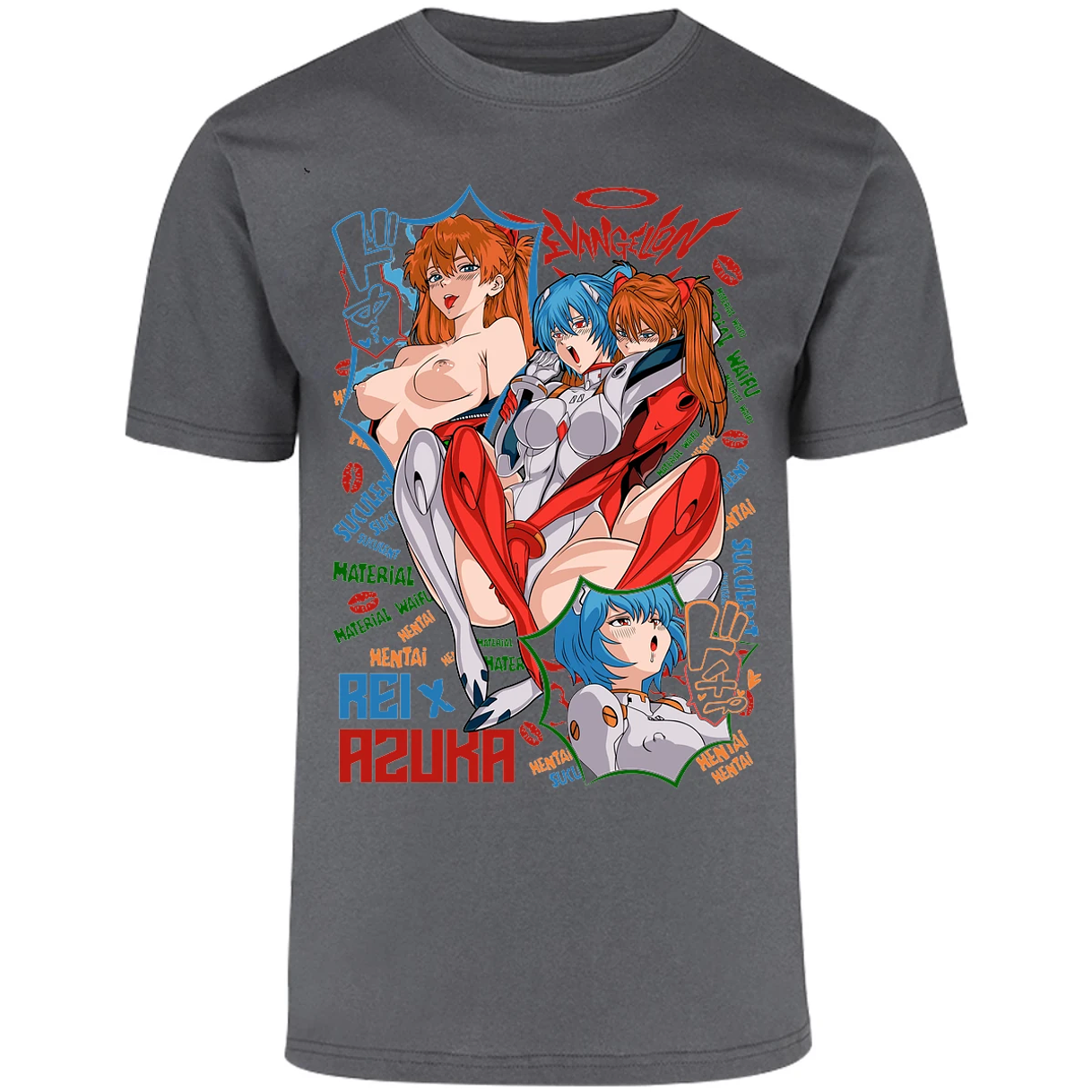 Playera Evangelion Evangelion H para Adulto 39
