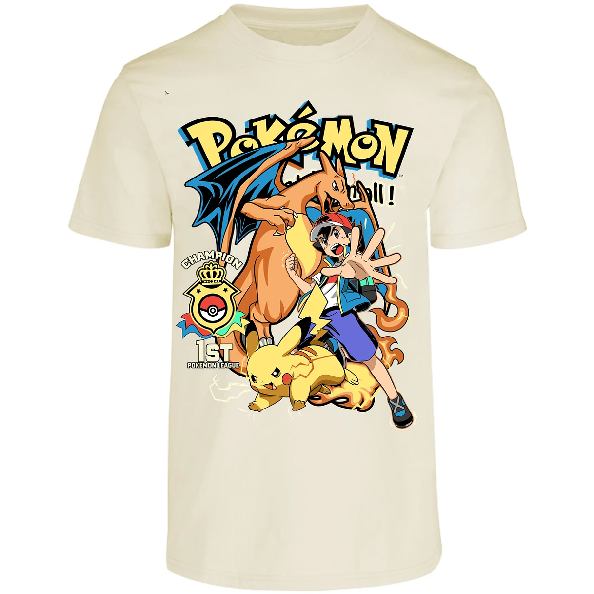 Playera Pokemon Pokemon para Adulto 1