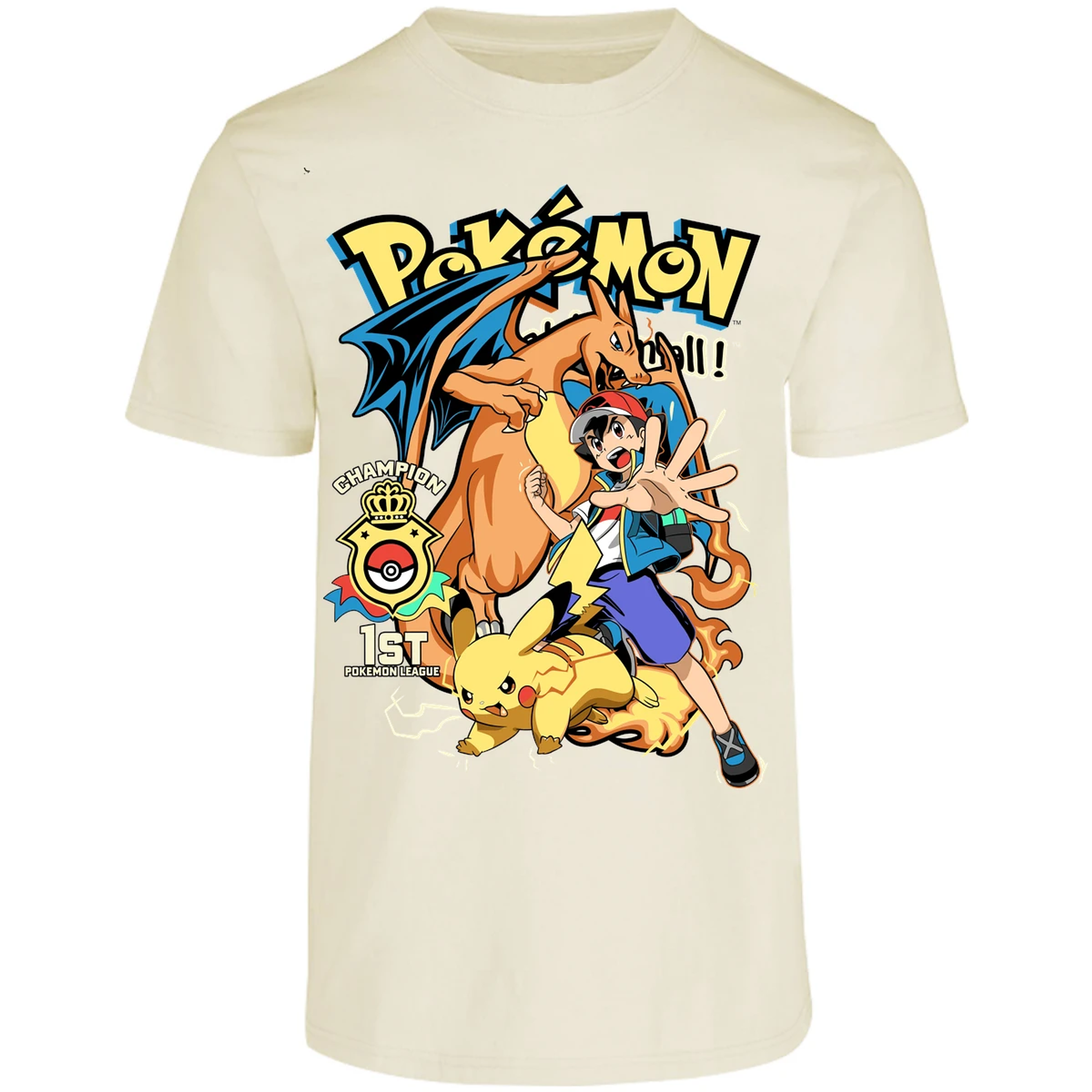 Playera Pokemon Pokemon para Adulto 1