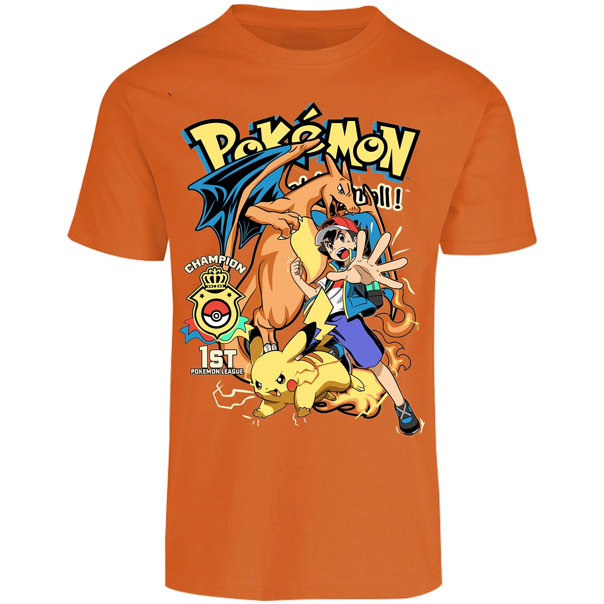 Playera Pokemon Pokemon para Adulto 4