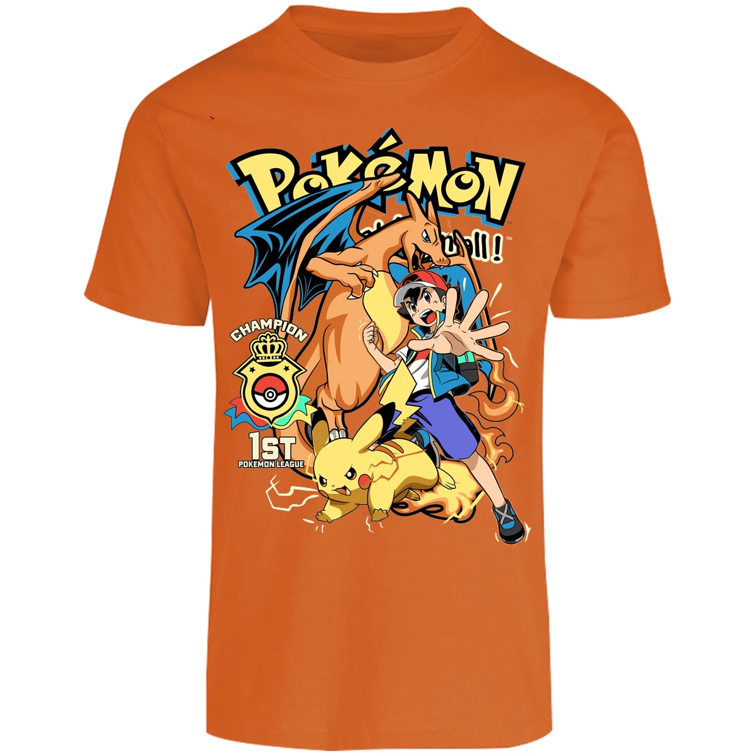 Playera Pokemon Pokemon para Adulto 4