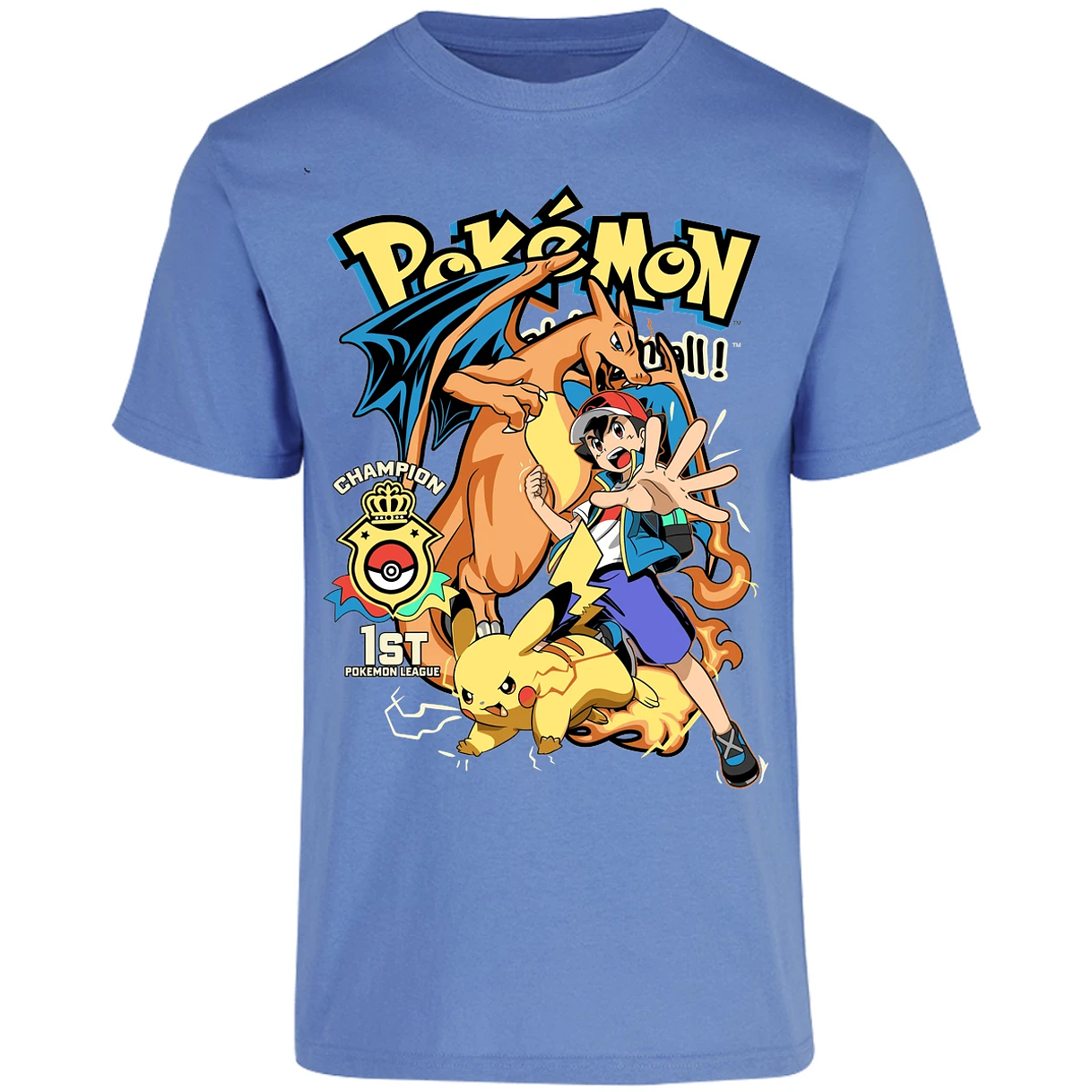 Playera Pokemon Pokemon para Adulto 6
