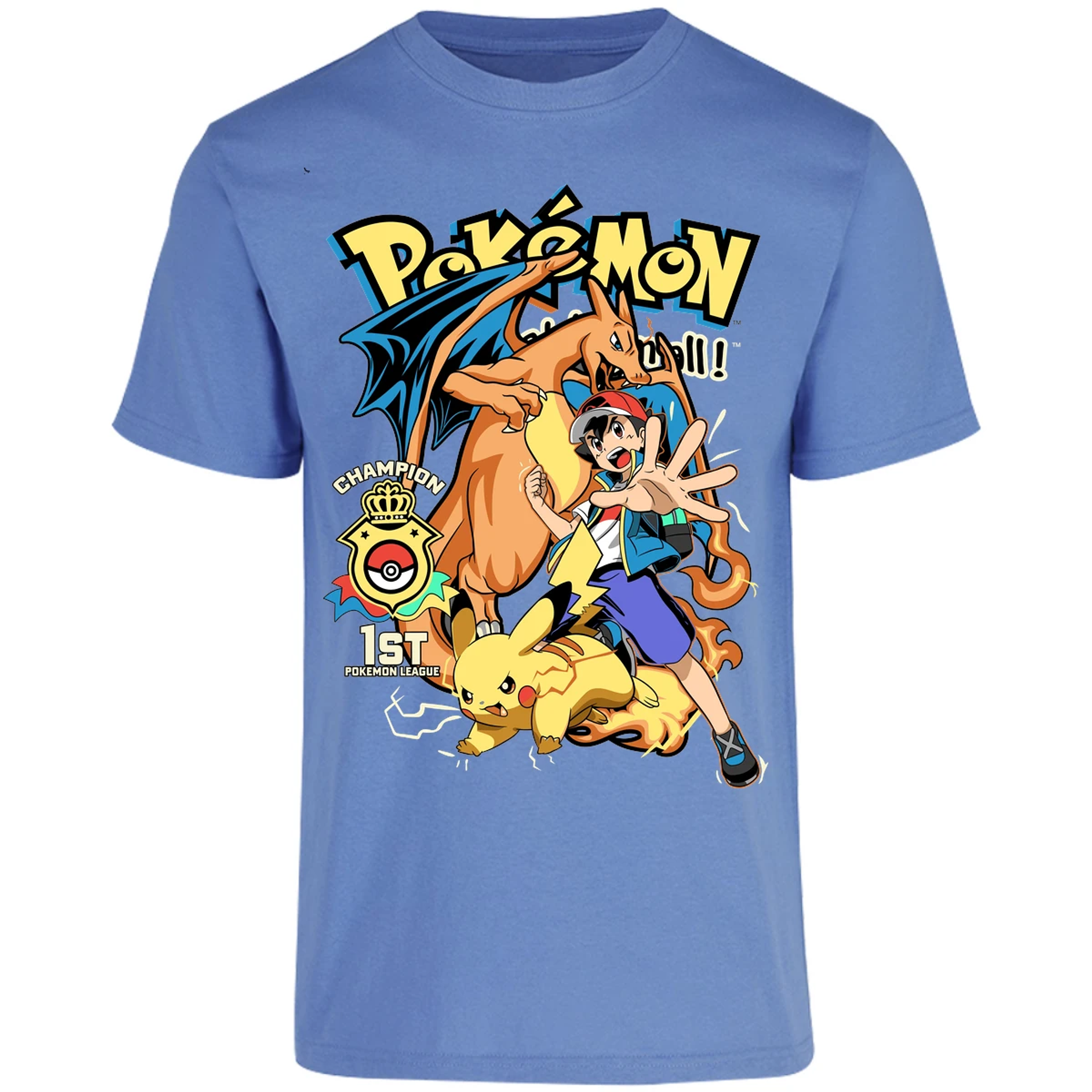 Playera Pokemon Pokemon para Adulto 6