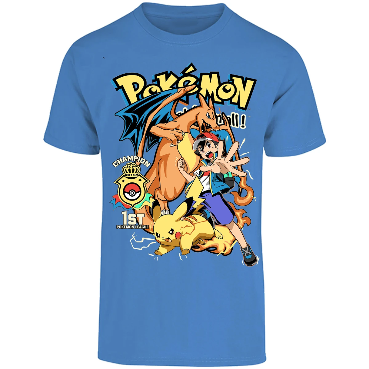 Playera Pokemon Pokemon para Adulto 11