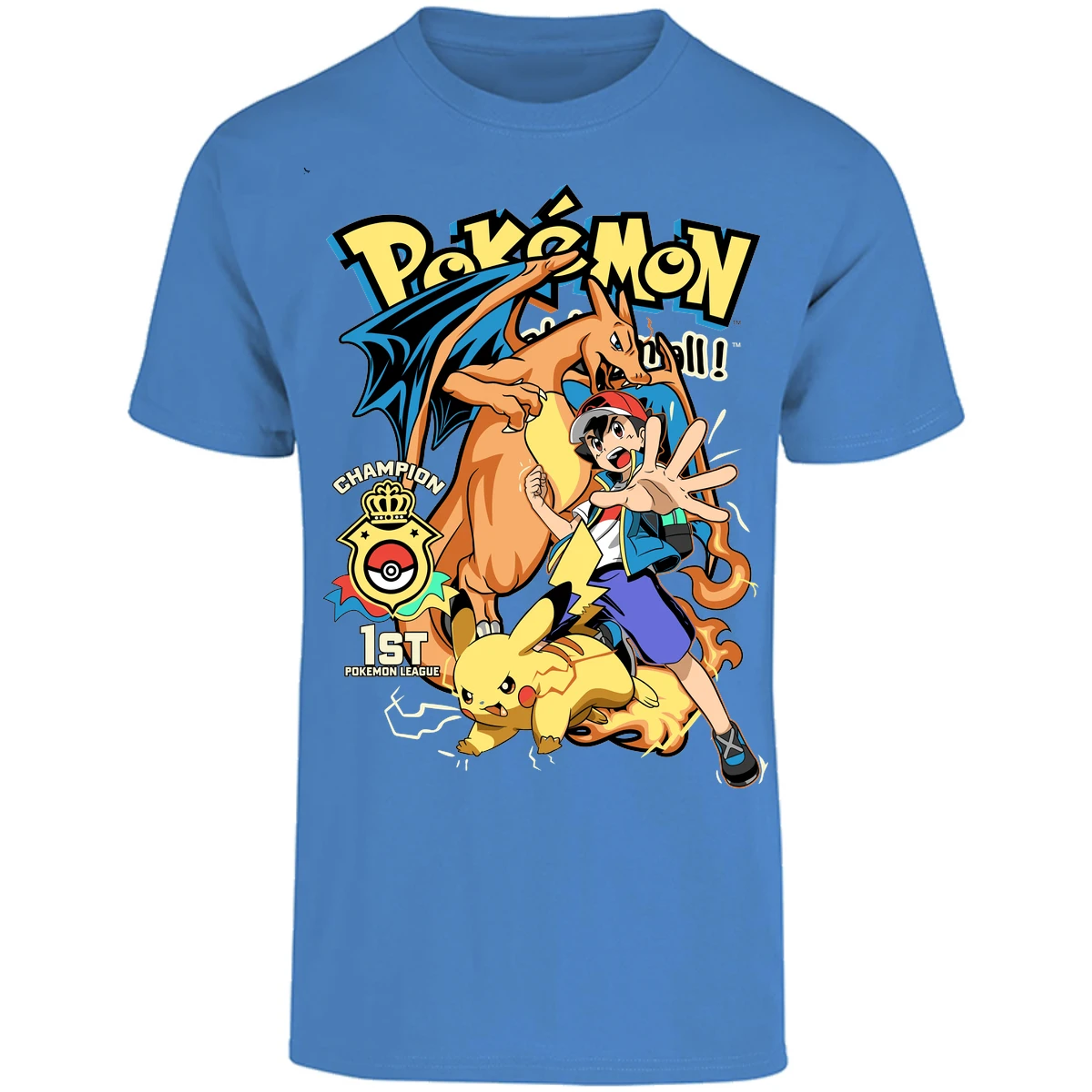 Playera Pokemon Pokemon para Adulto 11