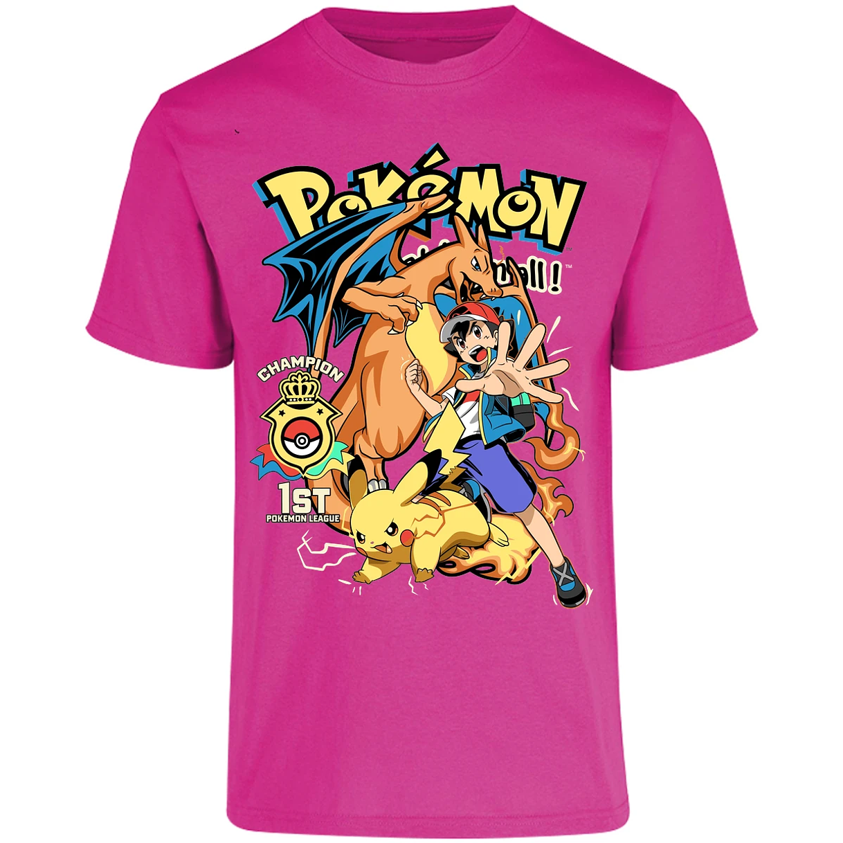 Playera Pokemon Pokemon para Adulto 15