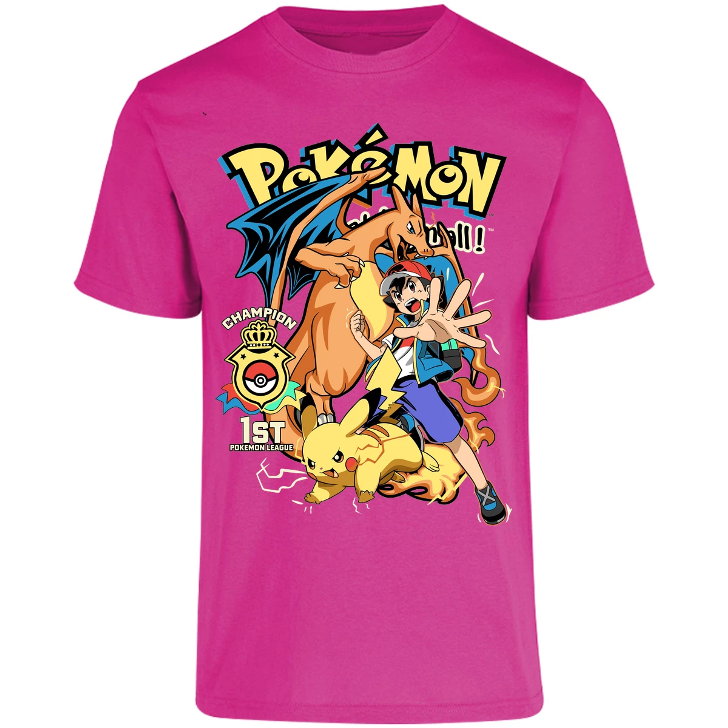 Playera Pokemon Pokemon para Adulto 15