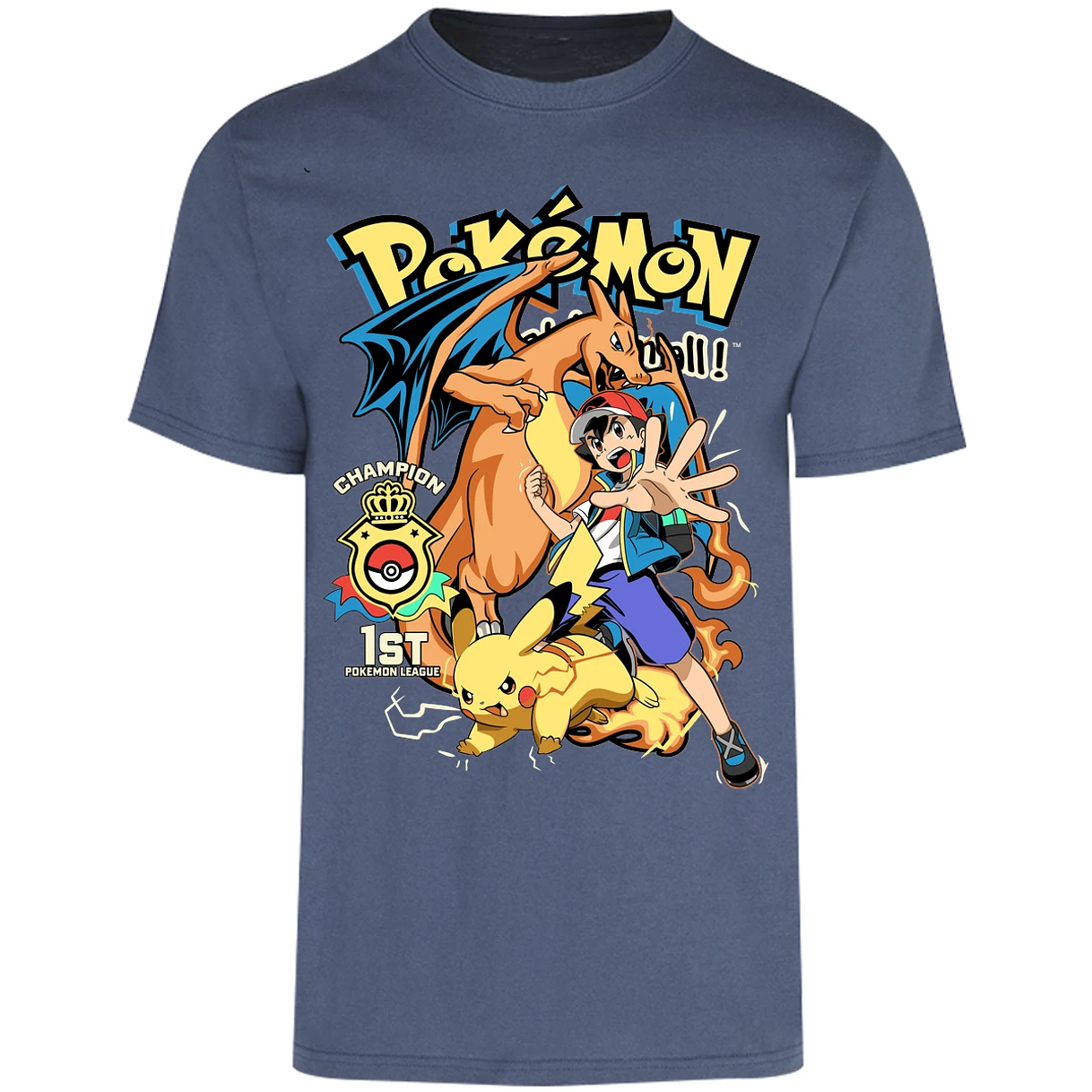 Playera Pokemon Pokemon para Adulto 18