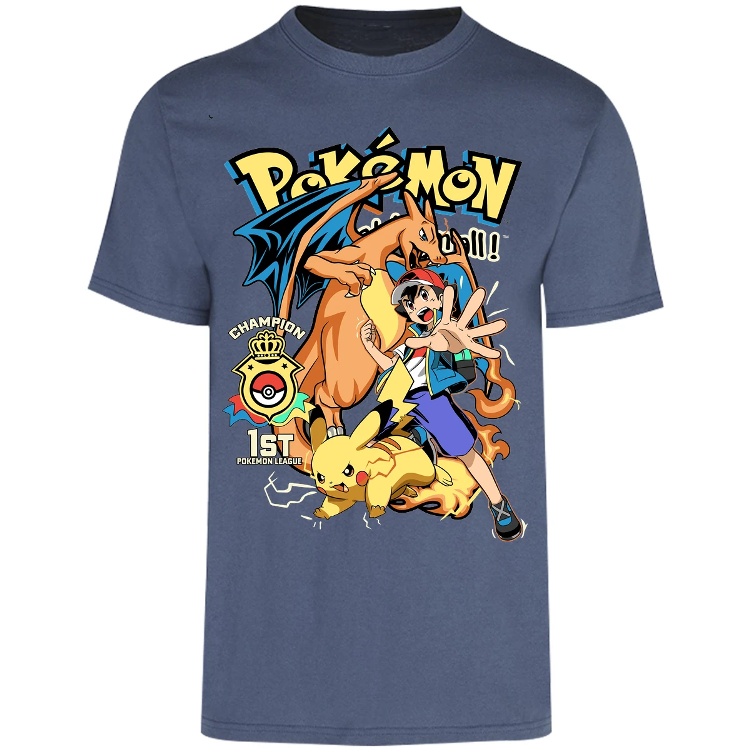 Playera Pokemon Pokemon para Adulto 18