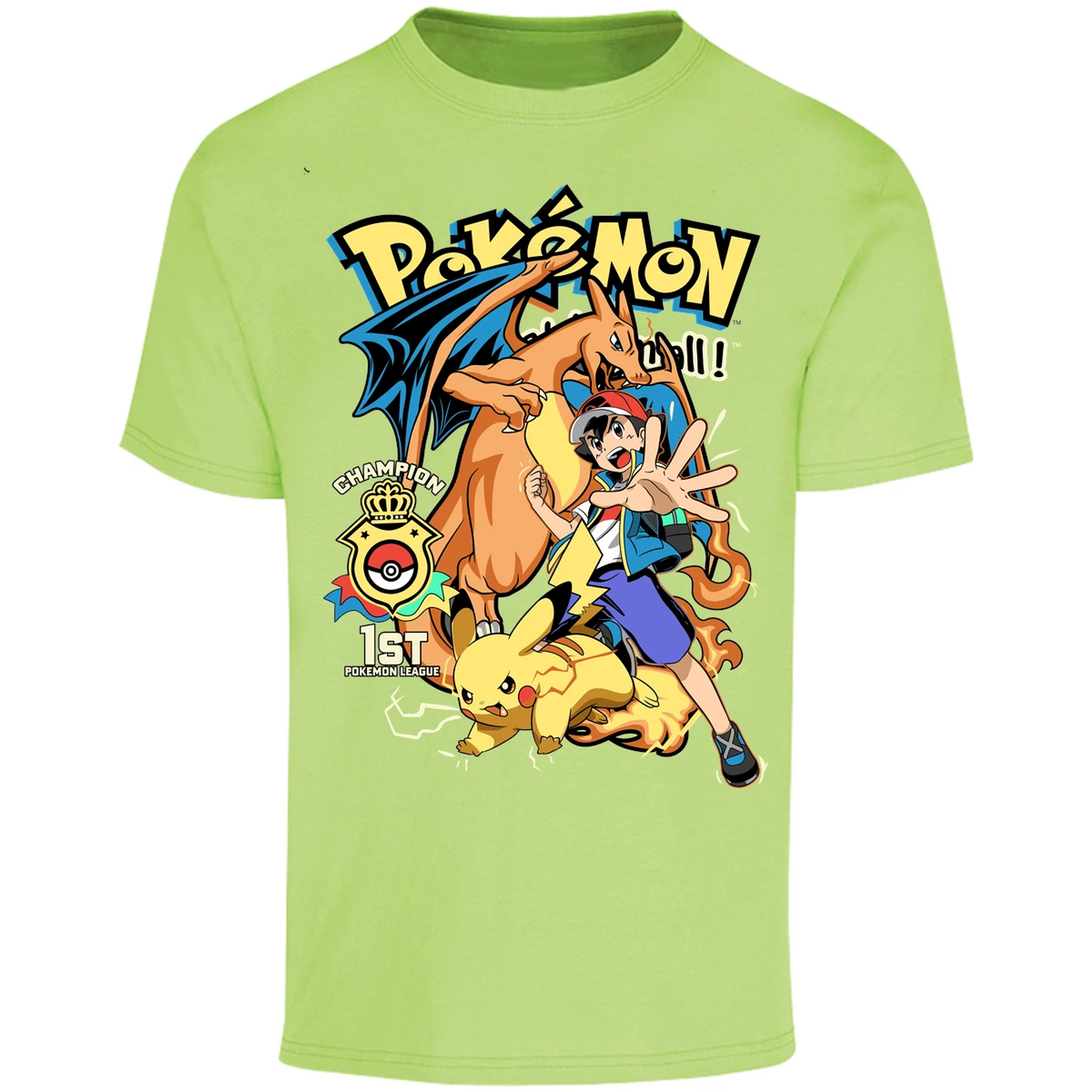 Playera Pokemon Pokemon para Adulto 22