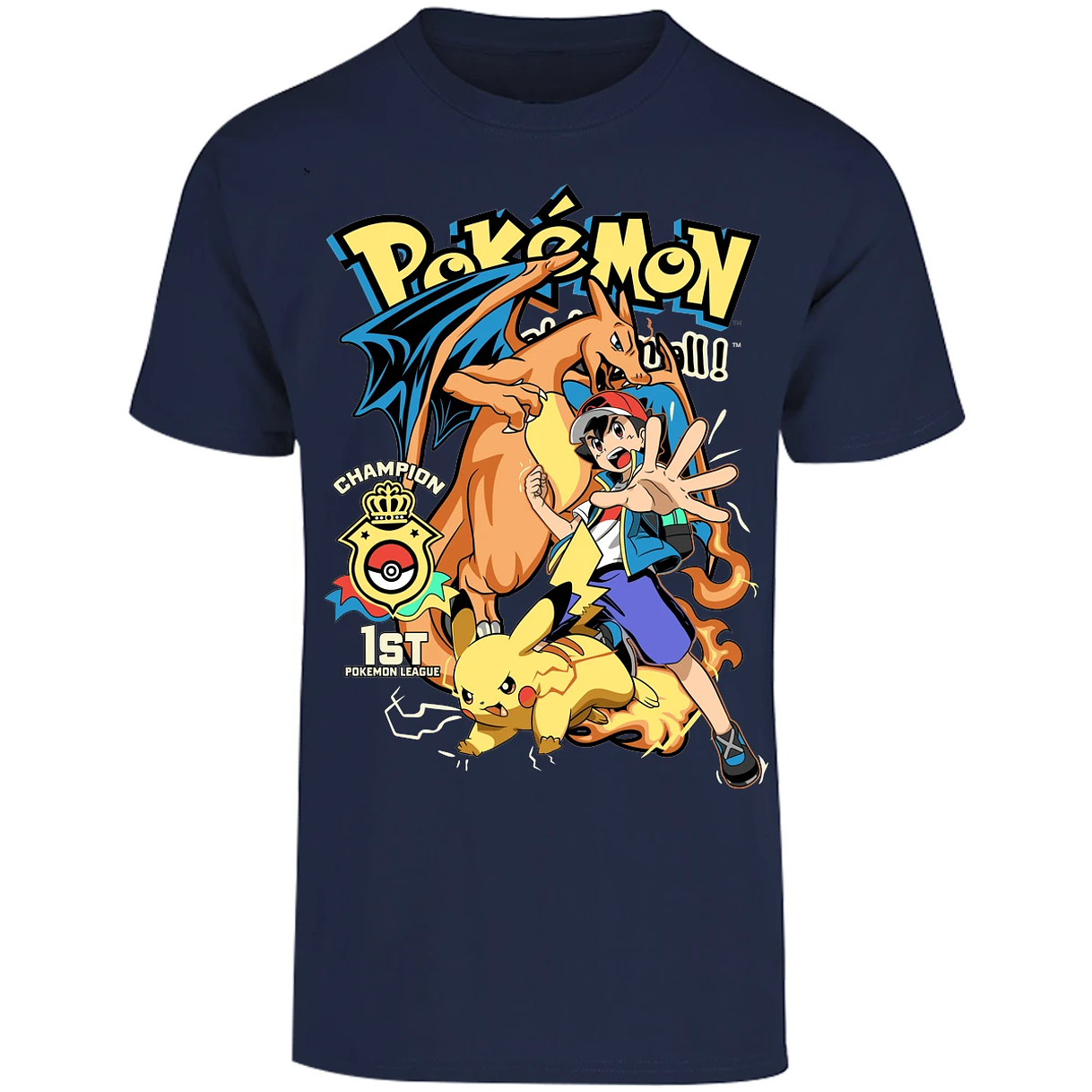 Playera Pokemon Pokemon para Adulto 25